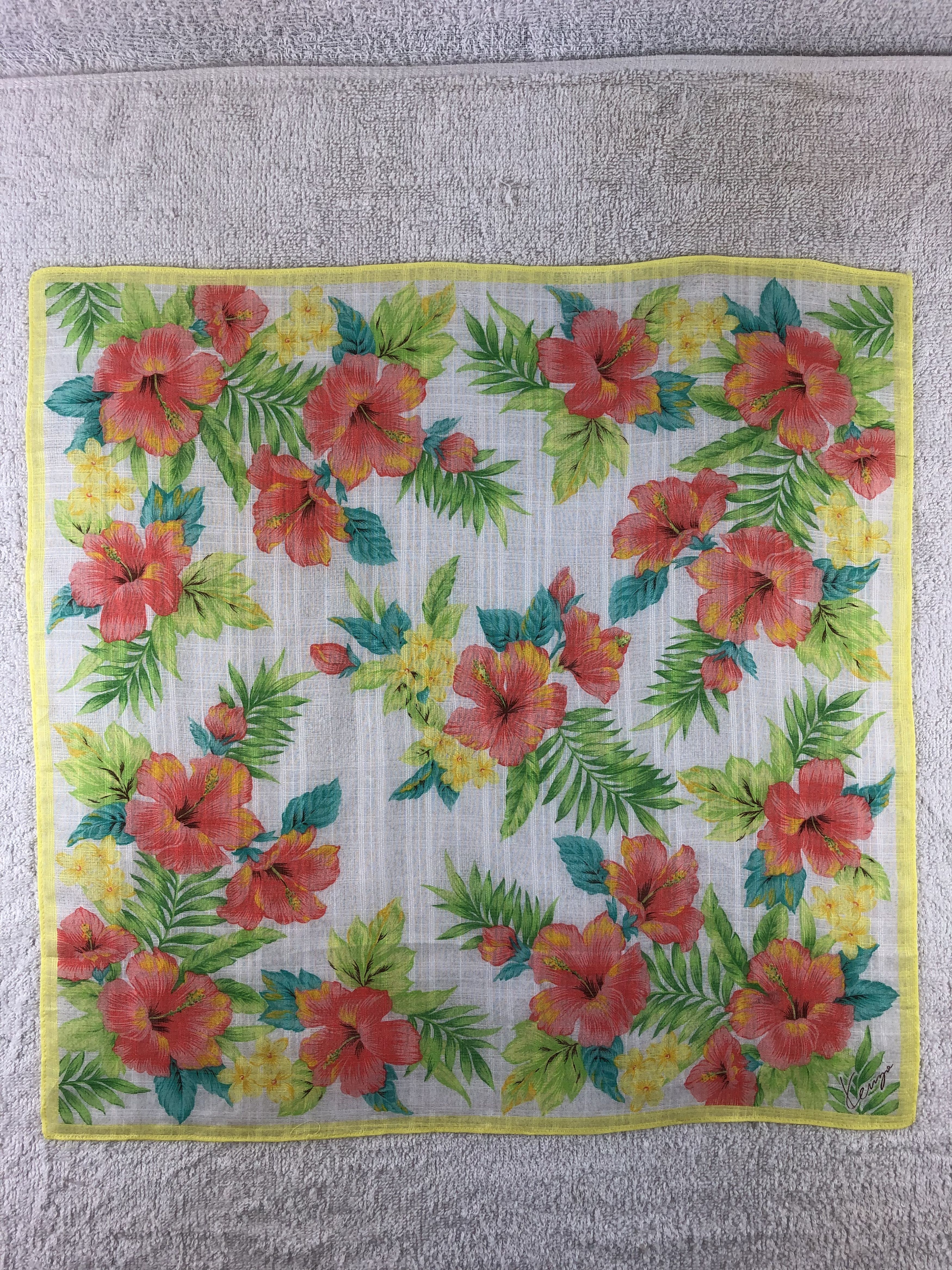 Kenzo × Vintage Kenzo Handkerchief / Bandana / Neckerchief Size ONE SIZE - 3 Thumbnail