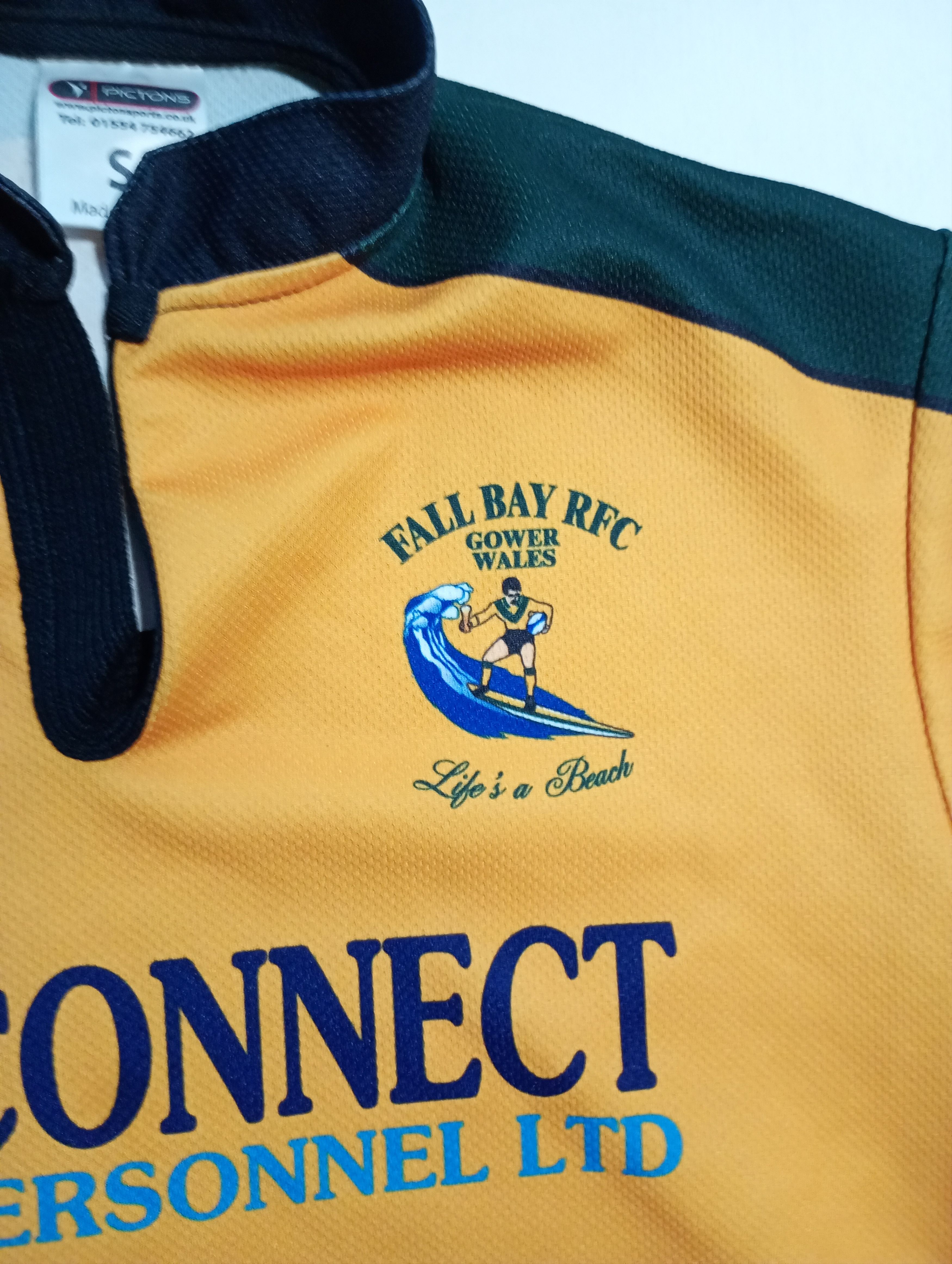 Vintage Pictons Fall Bay RFC Rugby Shirt Vintage Size US S / EU 44-46 / 1 - 7 Thumbnail