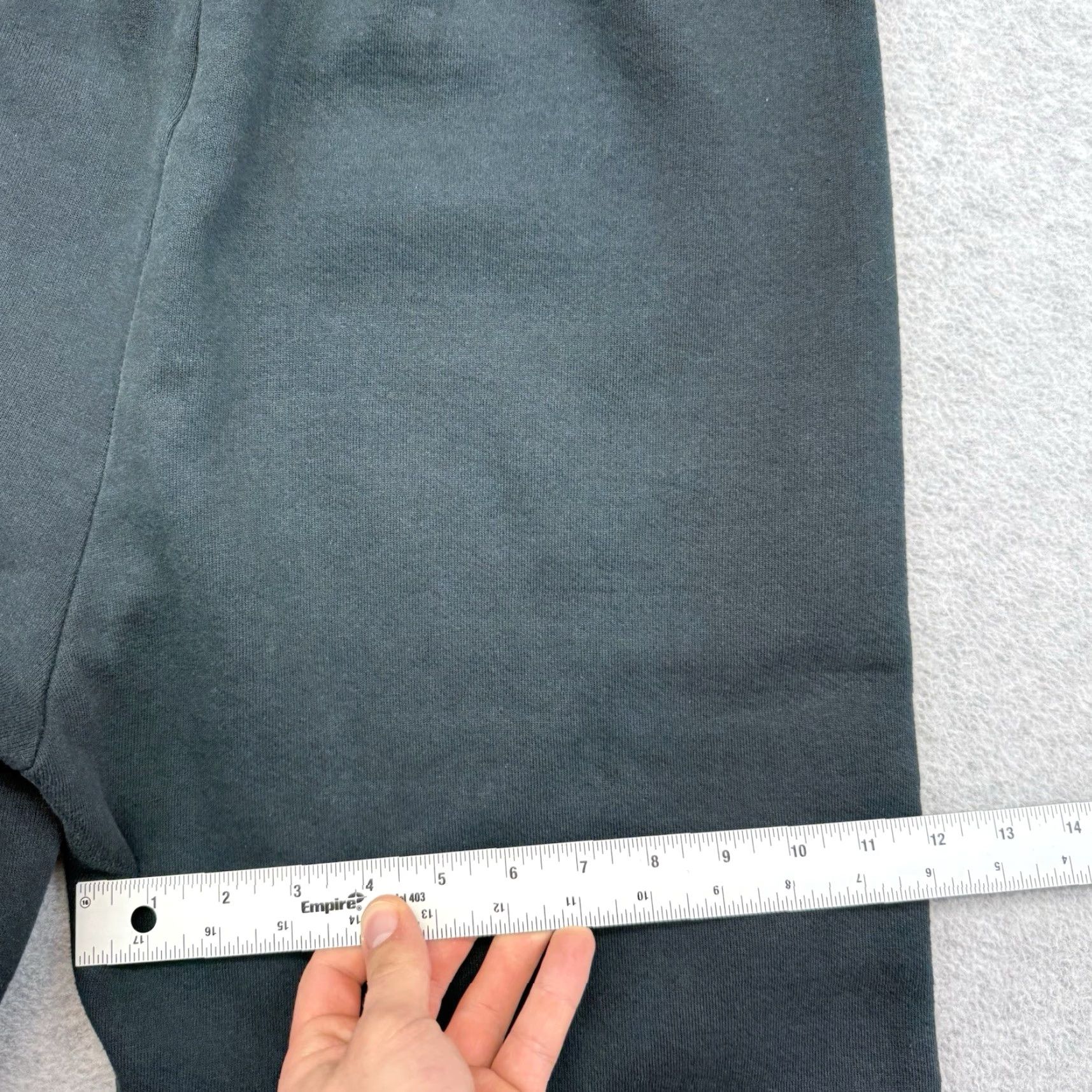 Russell Athletic VINTAGE Russell Athletic Sweatpants Mens L Black Regular Fit Drawstring USA 90s 80s Classic Hipster Athletic Branch Size US 33 - 6 Thumbnail