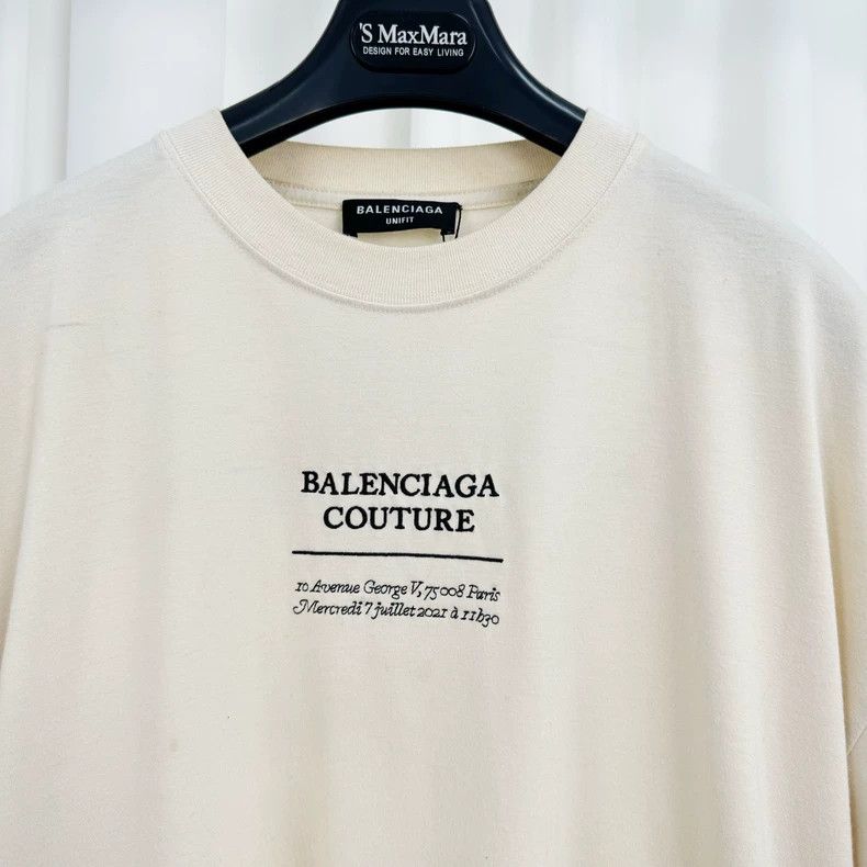 Balenciaga Balenciaga Embroidered monogram short sleeve Size US S / EU 44-46 / 1 - 3 Thumbnail
