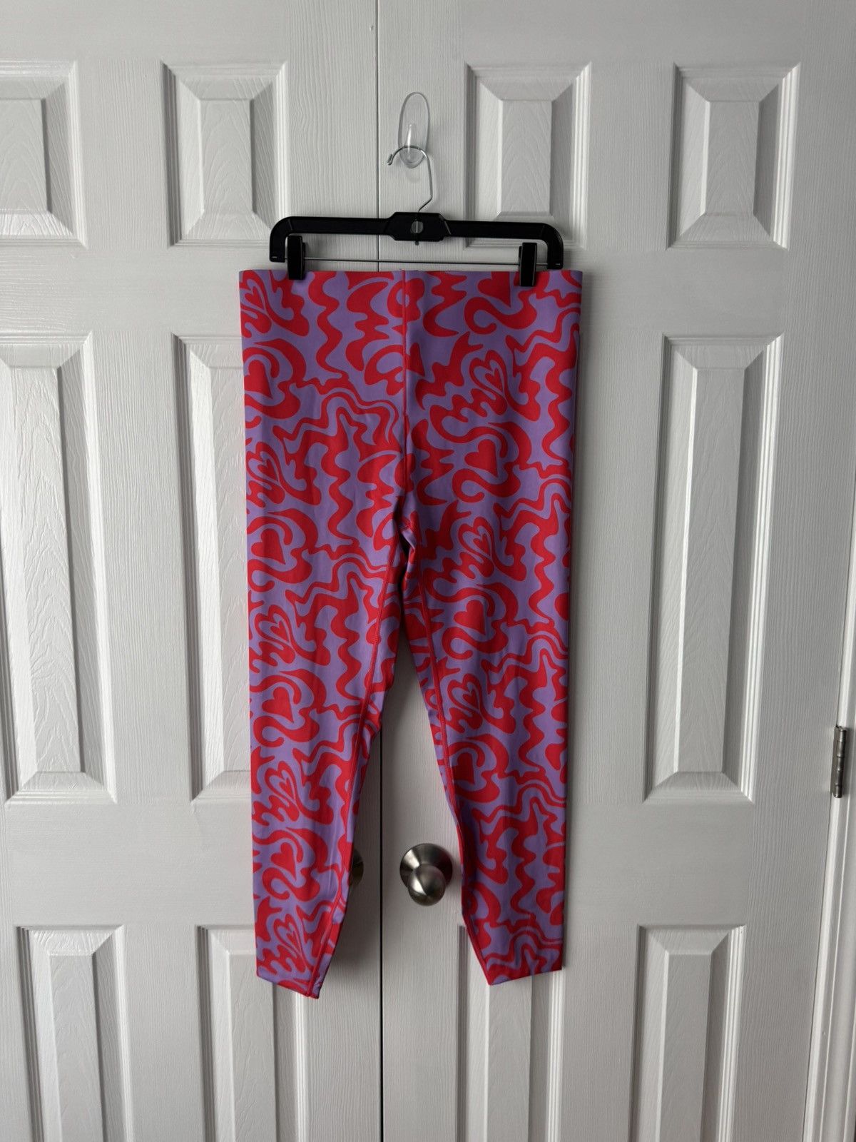 Fenty SavageXFenty by Rihanna Leggings Heart Print Love Design 2X Size 40" / US 18 - 2 Thumbnail