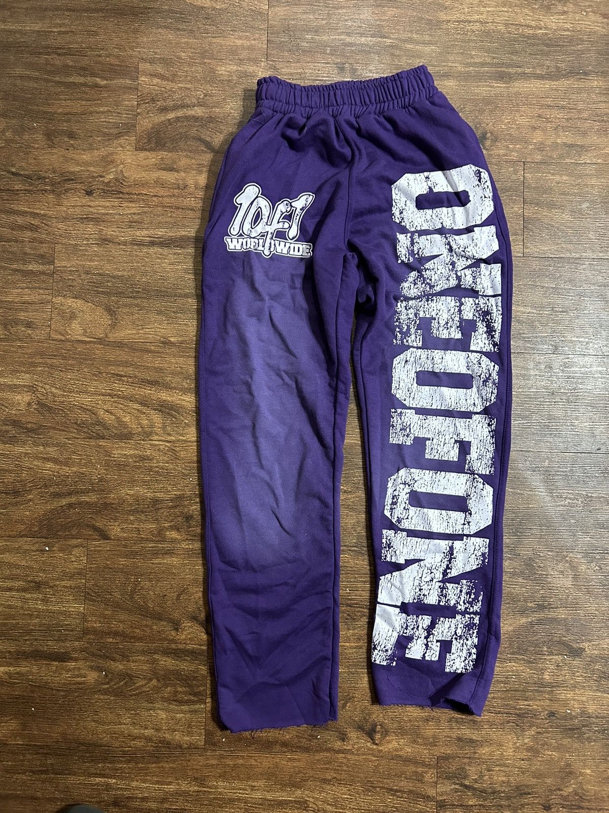 image of One Of One Sunfaded Pants in Purple, Men's (Size 32)