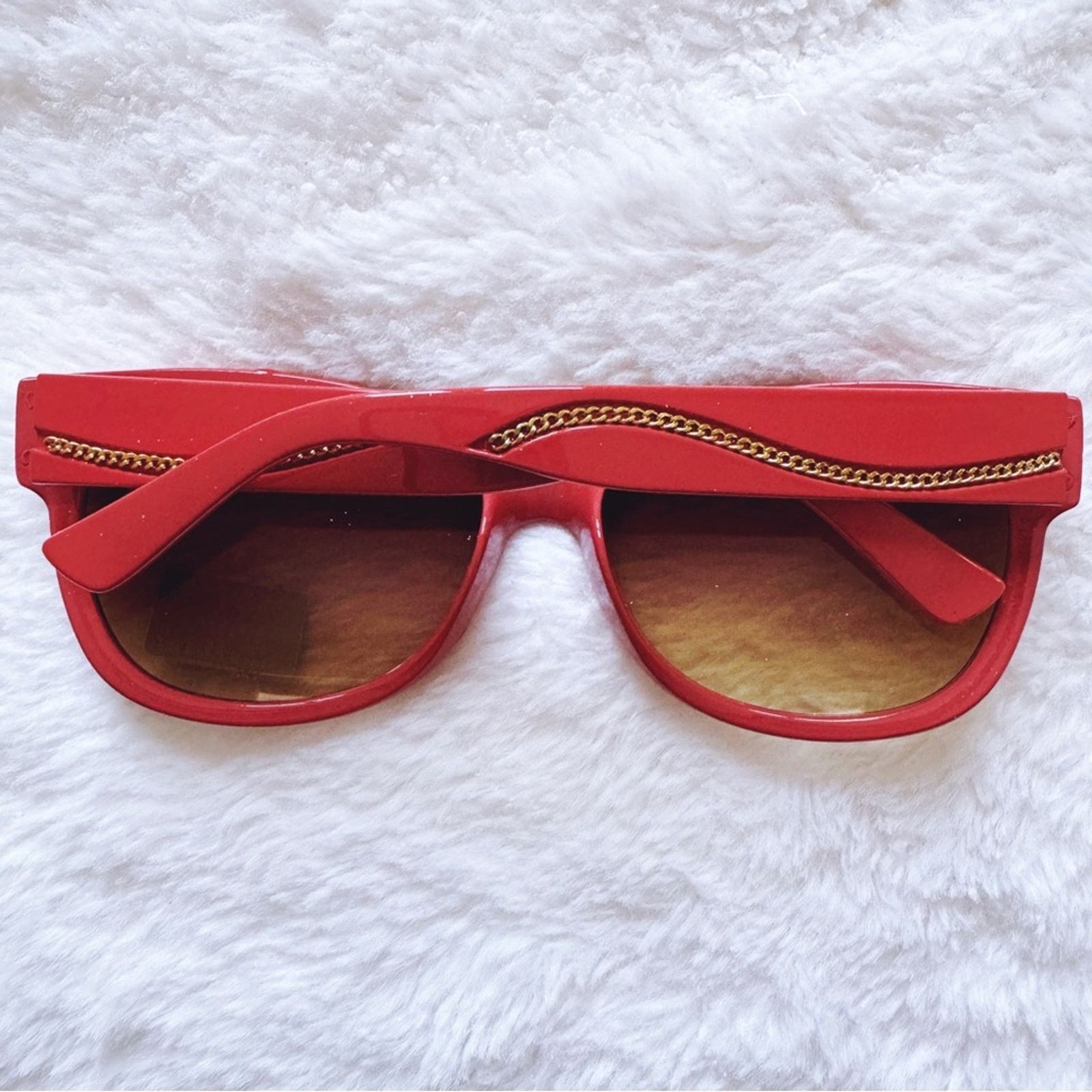 Other Rina Orange and Gold Sunglasses Size ONE SIZE - 14 Thumbnail
