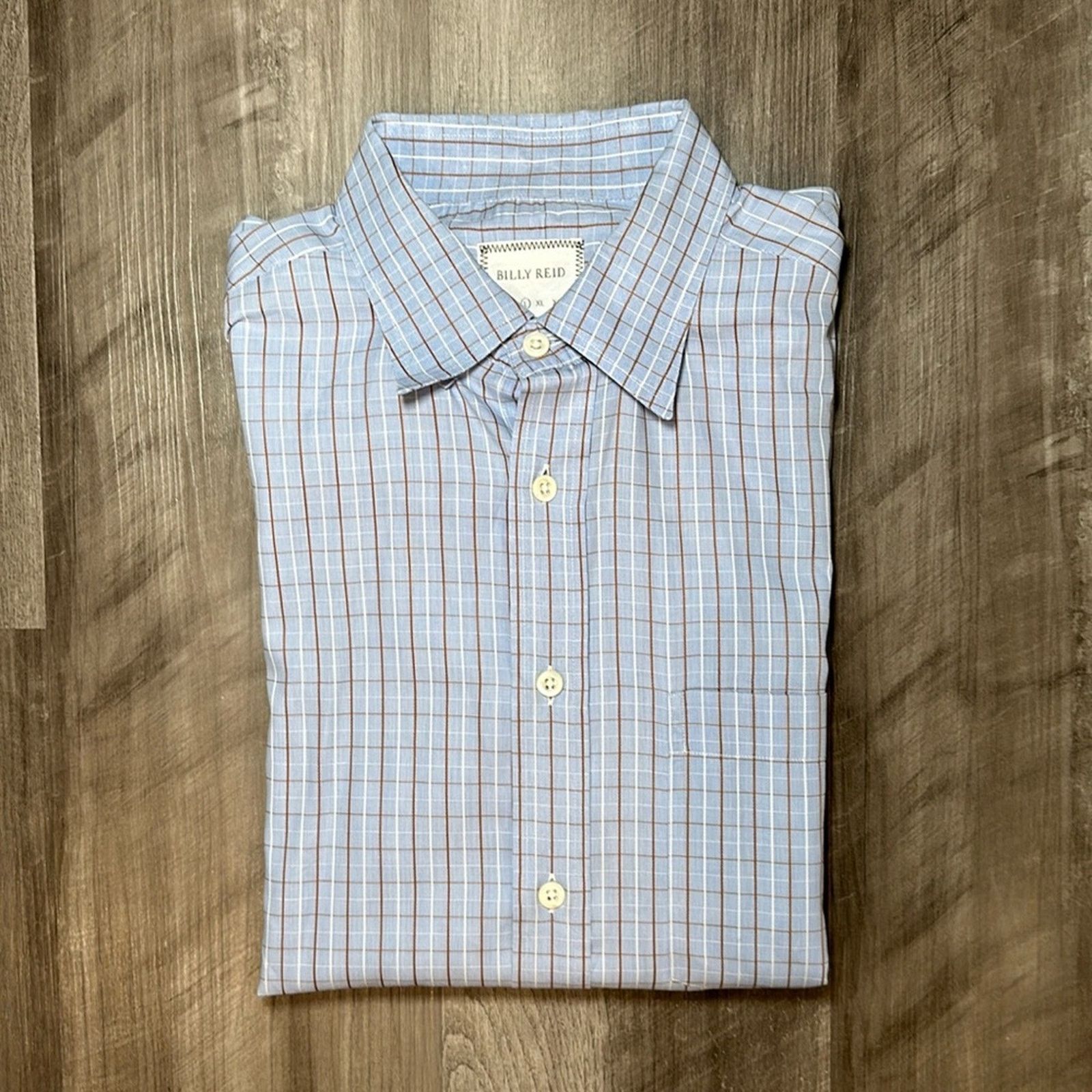 Billy Reid Billy Reid Full Cut Long Sleeve Button Down - Large Size US L / EU 52-54 / 3 - 1 Thumbnail