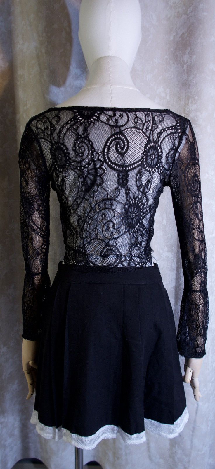 Other Midnight Veil Lace Top Size L / US 10 / IT 46 - 8 Thumbnail