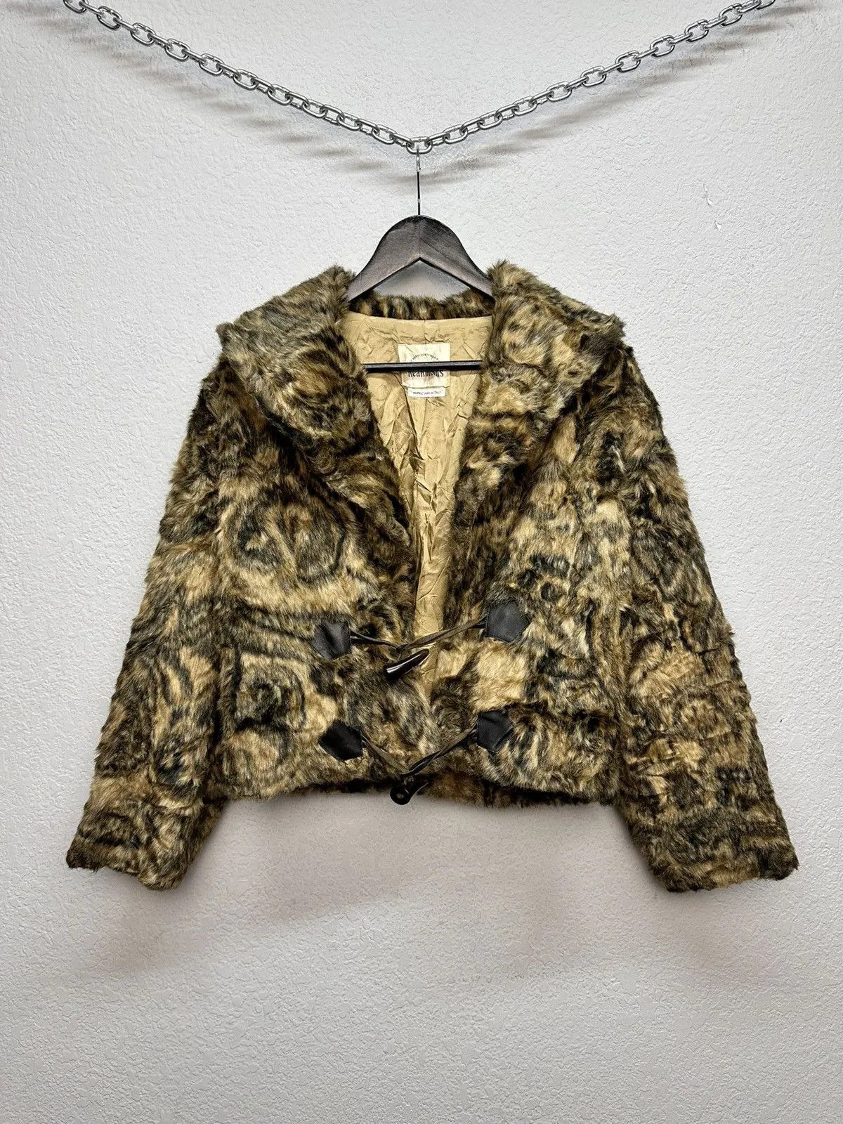 Hysteric Glamour jacket leopard Japan faux fur cropped LGB Hysteric Glamour Size M / US 6-8 / IT 42-44 - 2 Thumbnail