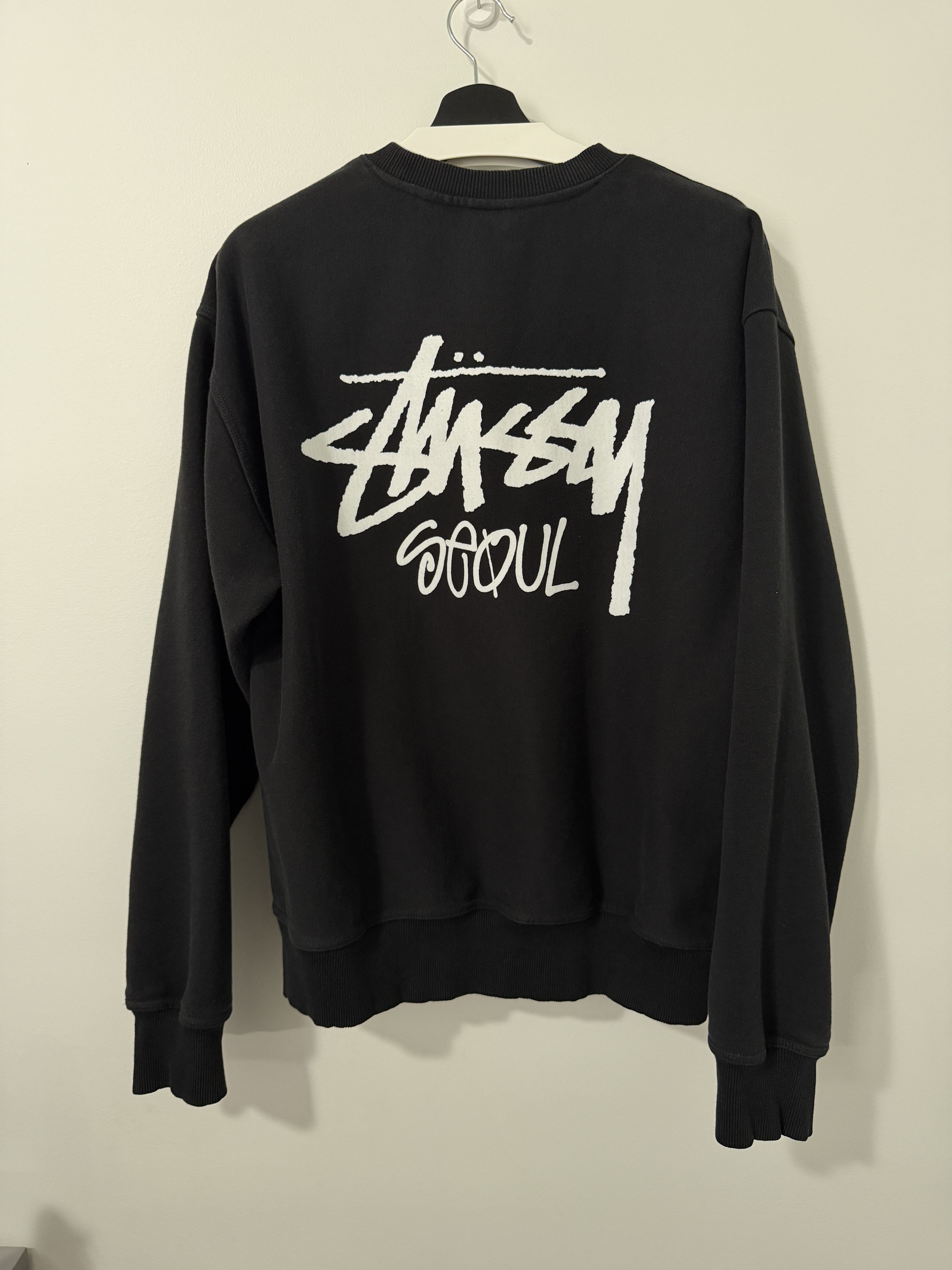スケートボード Stussy SEOUL Hoodie Black Size S Streetwear × Stussy Black Stussy Seoul Hoodie | Grailed