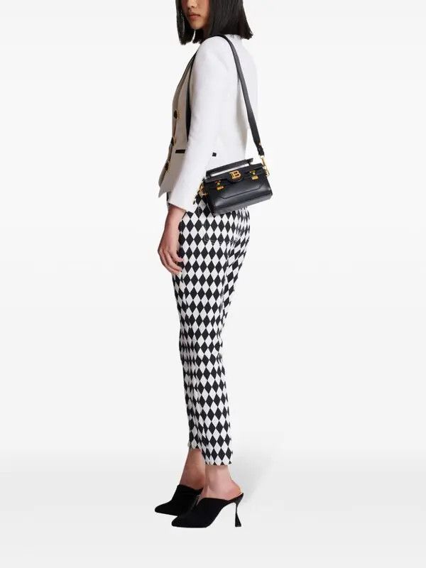 Balmain o1s1wg111225 Size:OS/B-Buzz 19 Shoulder Bag in Black Size ONE SIZE - 5 Thumbnail