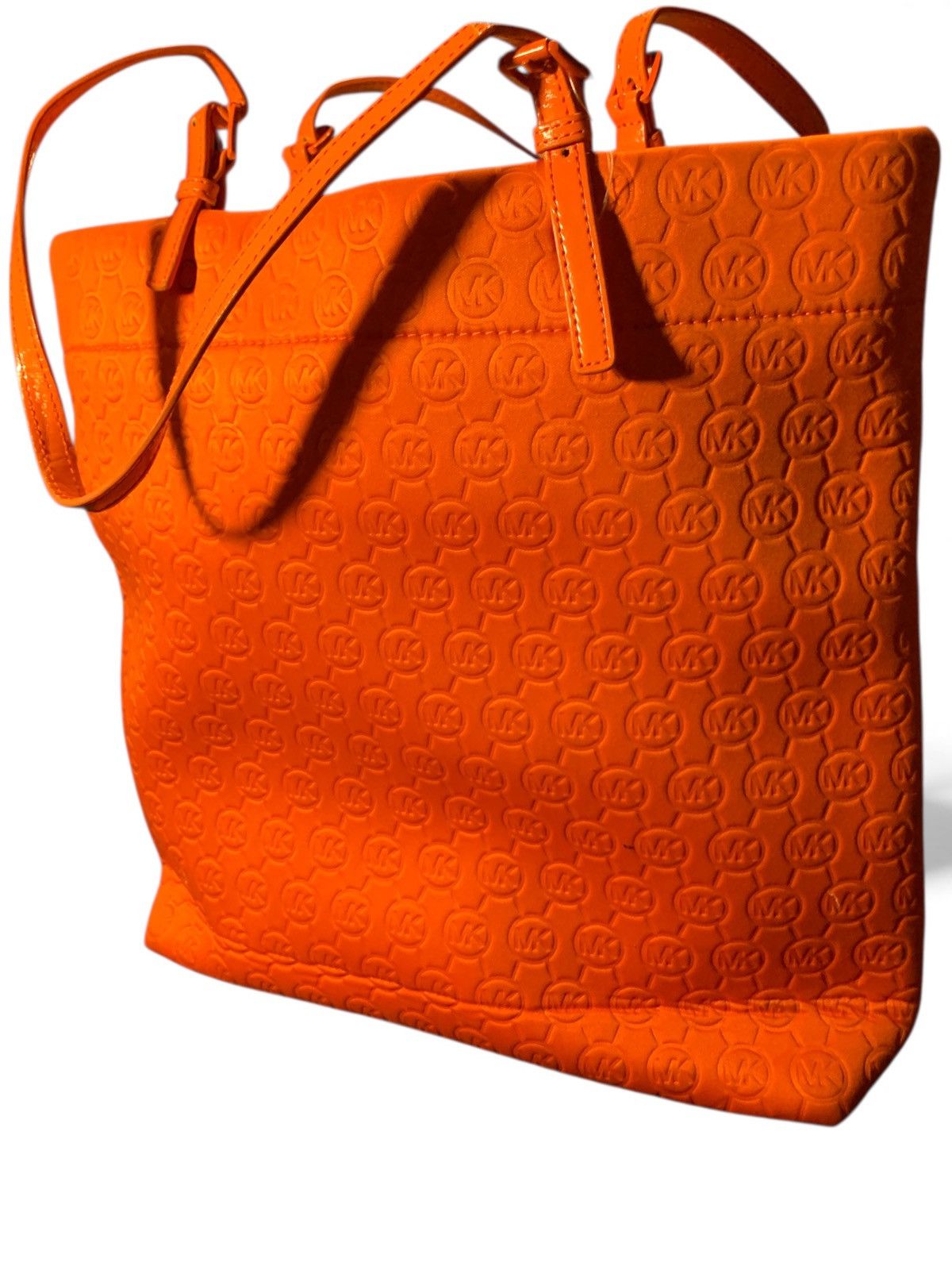 Michael Kors Tangerine Tote (item#20012) Size ONE SIZE - 3 Thumbnail