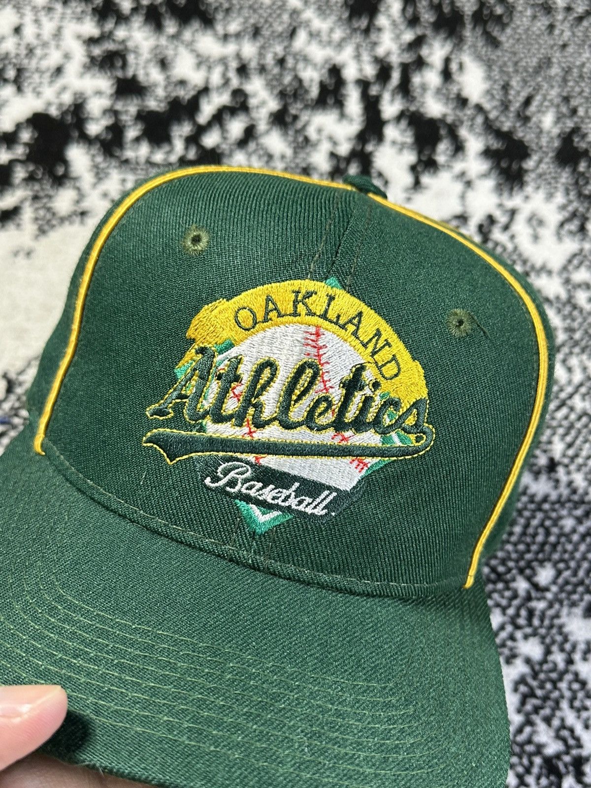 Sports Specialties Vintage 90s Oakland Athletics MLB The Game Hat Size ONE SIZE - 2 Thumbnail