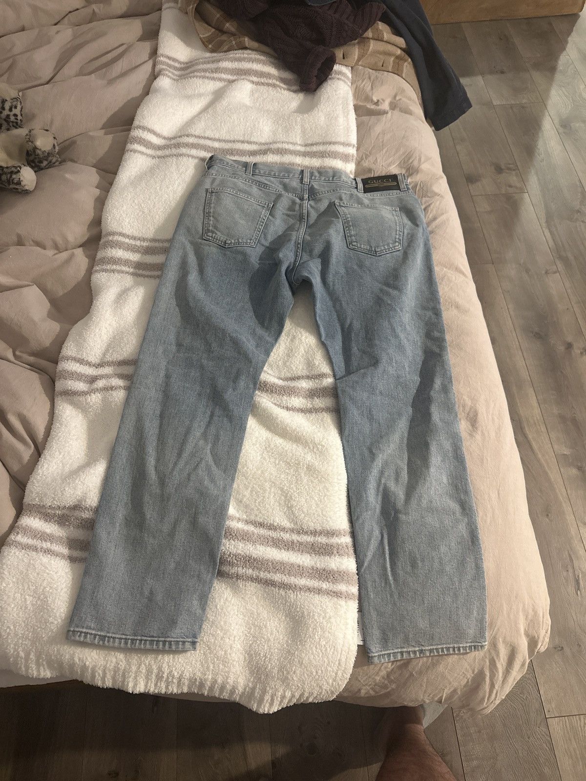 image of Gucci Men’S Jeans in Blue, Men's (Size 36)