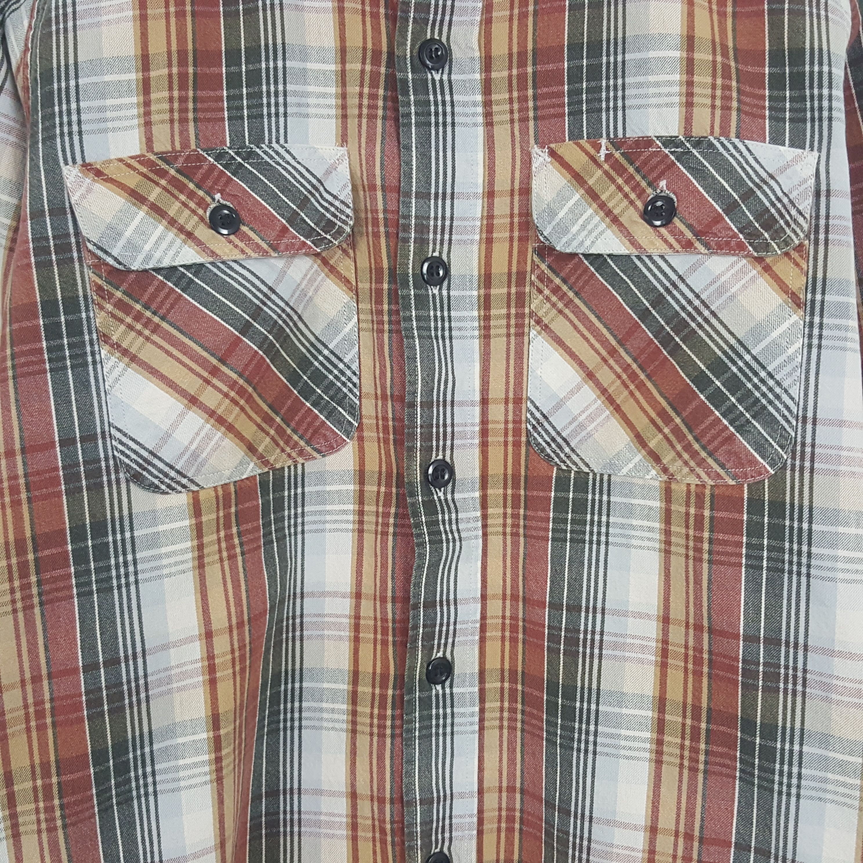 Sugar Cane × Vintage Vintage Sugar Cane Worker Button Up Shirt Size US M / EU 48-50 / 2 - 2 Thumbnail