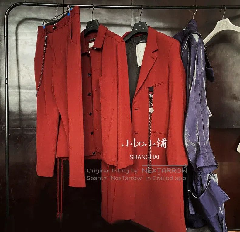 Song For The Mute SONG FOR THE MUTE Red wine-colored jacket Size US S / EU 44-46 / 1 - 2 Thumbnail
