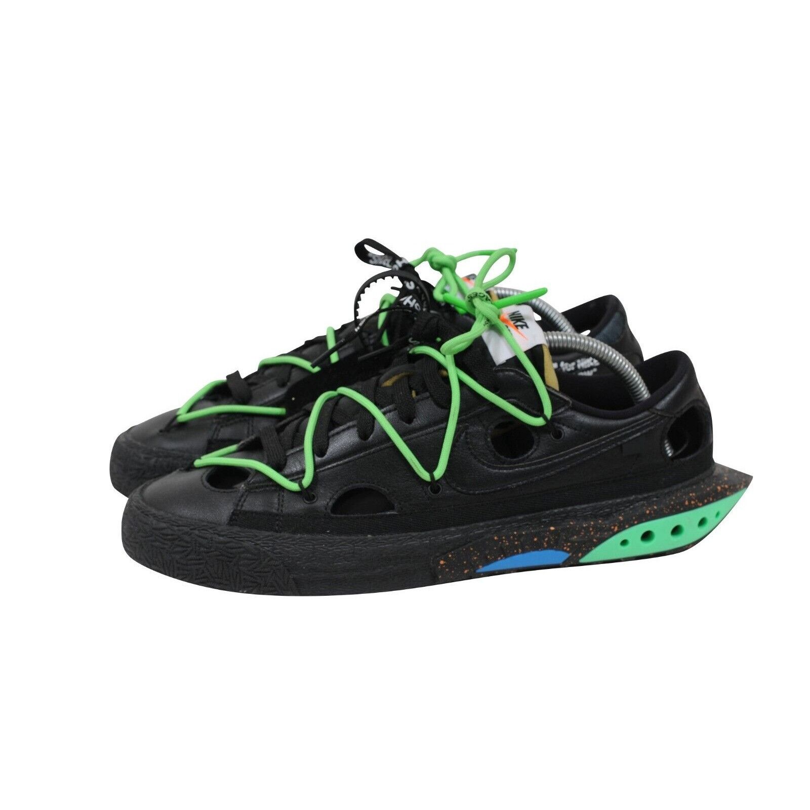 Nike × Off-White Blazer Low Top Black Electro Lime Size US 10 / EU 43 - 4 Thumbnail