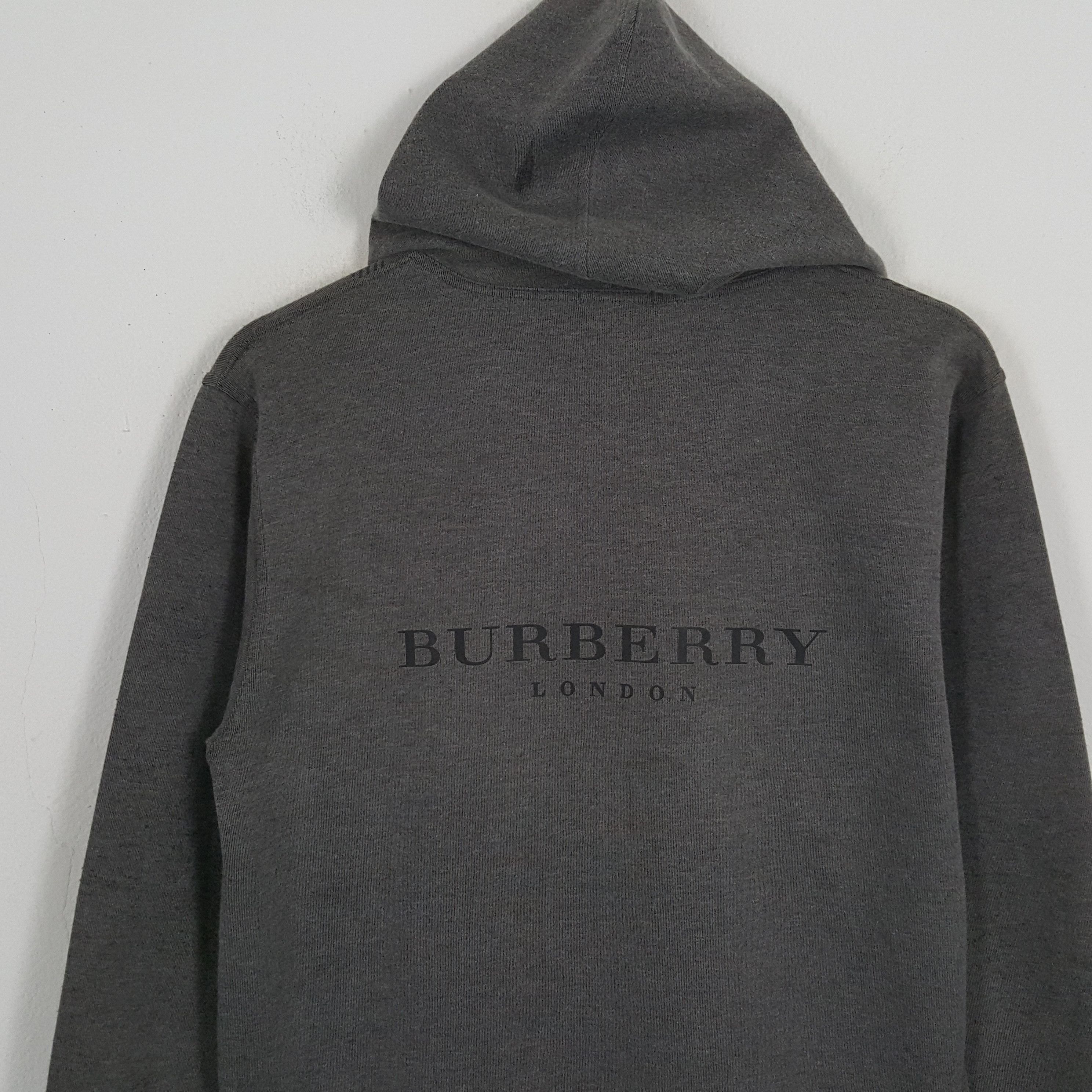 Burberry × Vintage Vintage BURBERRY LONDON Fashion Brand Nova Check Hoodies Size US S / EU 44-46 / 1 - 4 Thumbnail