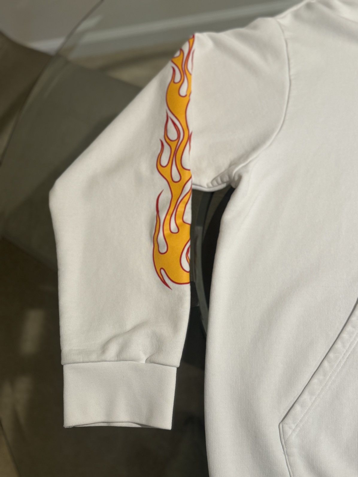 Palm Angels Palm Angels Graffiti Flames Hoodie Size US XL / EU 56 / 4 - 5 Thumbnail