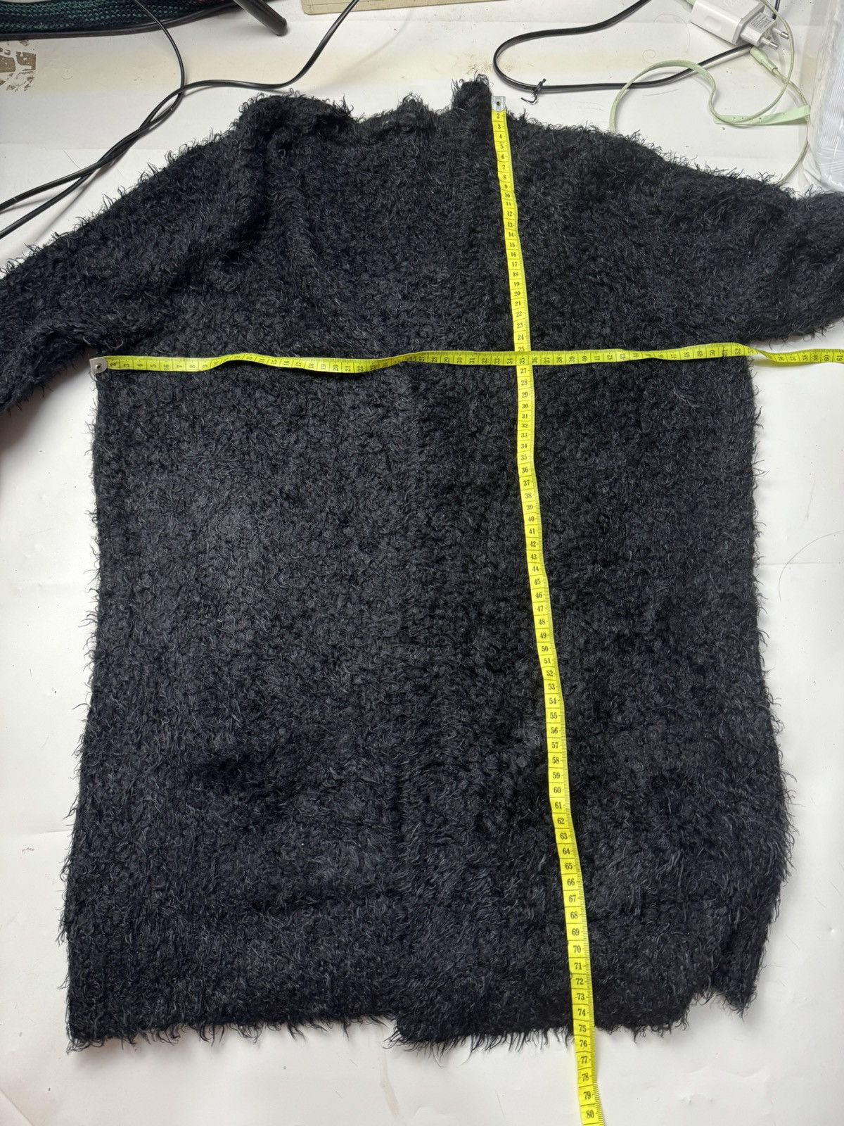 Hysteric Glamour Fuzzy Mohair Grunge Emerson Cardigan Kurt Cobain Style Size US M / EU 48-50 / 2 - 6 Thumbnail
