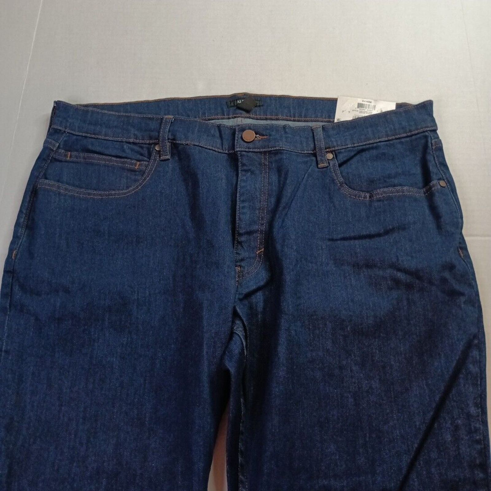 Alfani Alfani Jeans Men's Size 40x32 Blue Straight Leg David Rinse Size US 40 / EU 56 - 4 Thumbnail