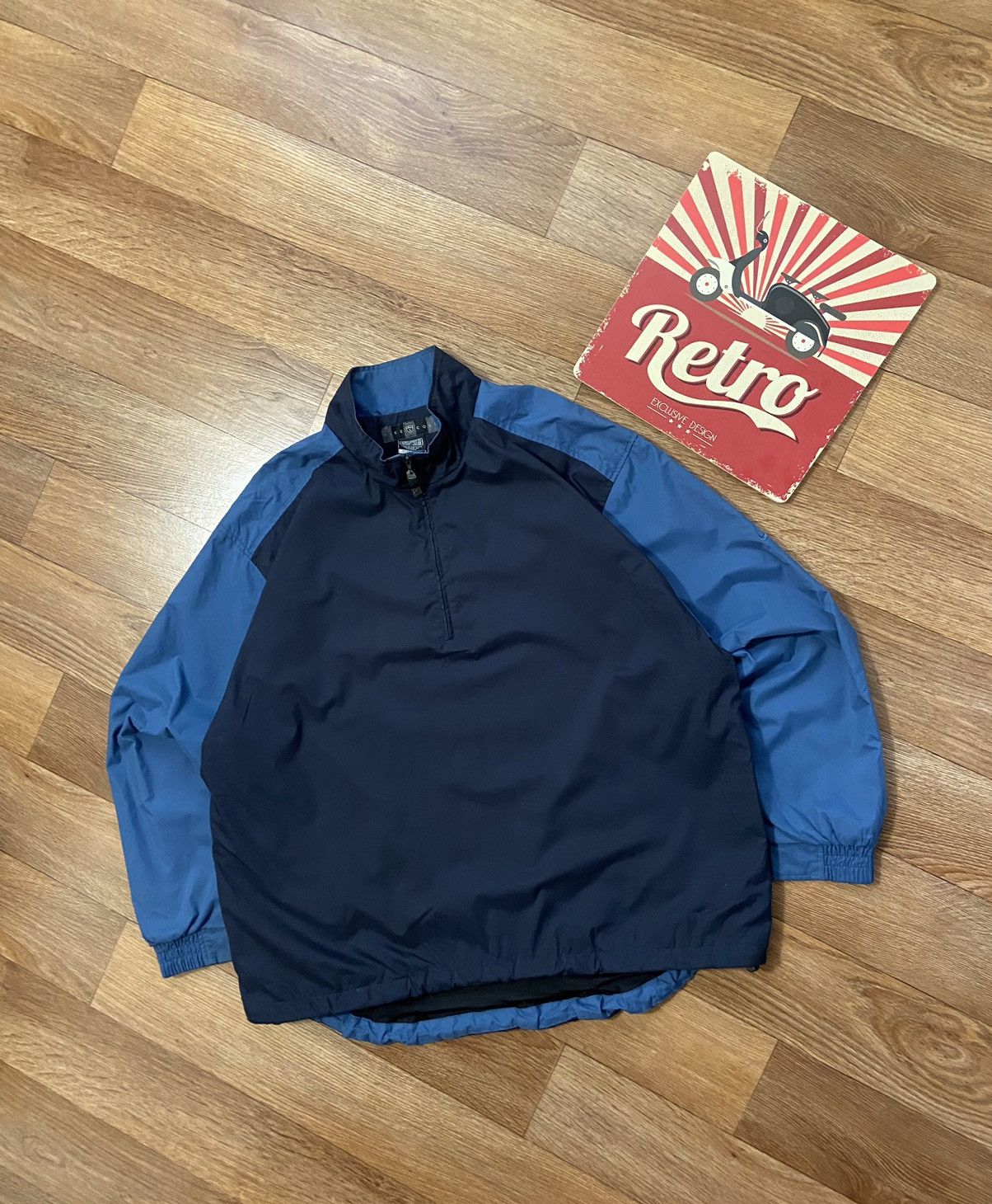 Nike Vintage Nike Golf Embroidered Logo Baggy Anorak Jacket Size US L / EU 52-54 / 3 - 2 Thumbnail