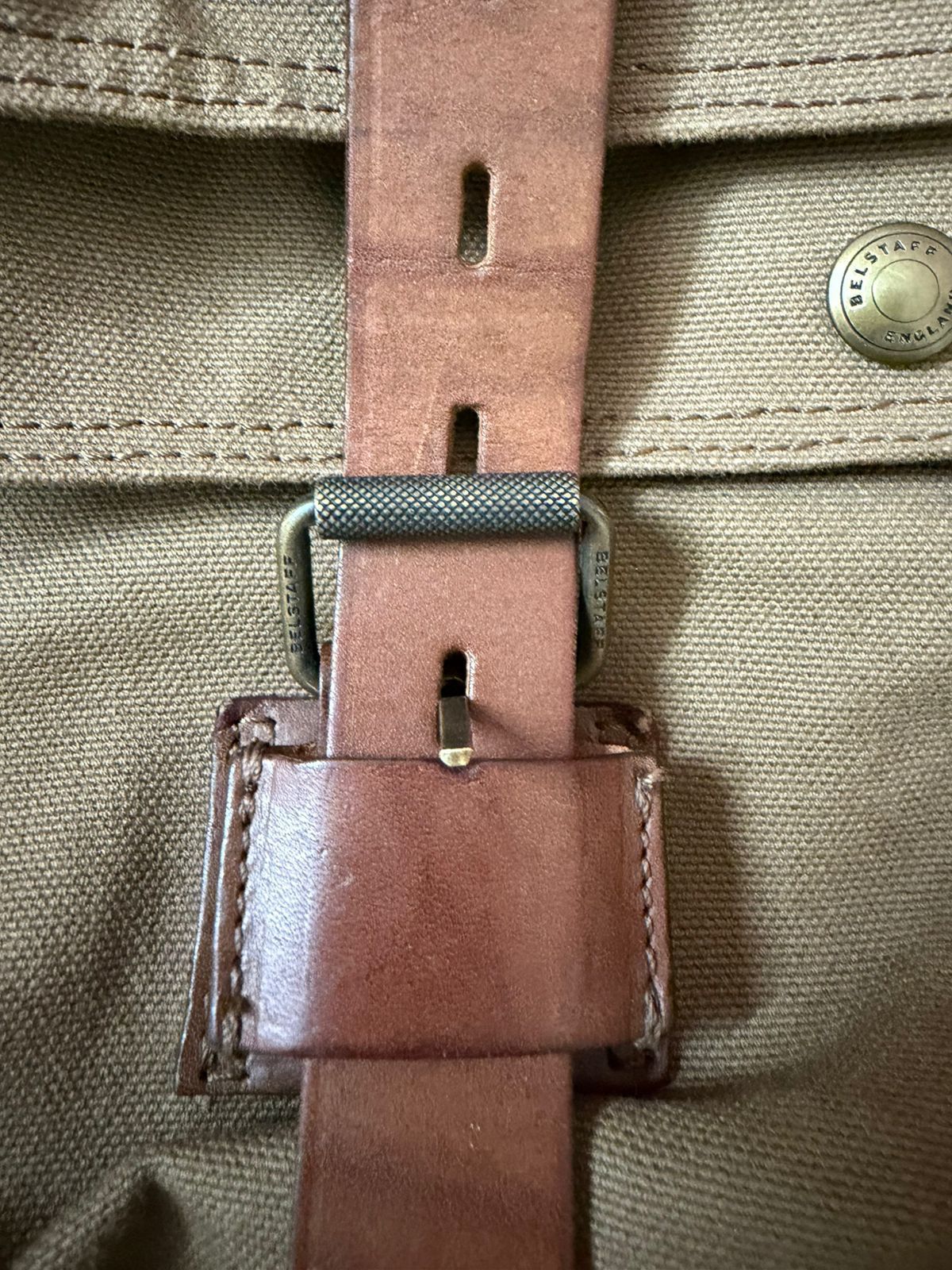 Belstaff BELSTAFF COLONIAL MESSENGER BAG-Mountain Brown Size ONE SIZE - 10 Thumbnail