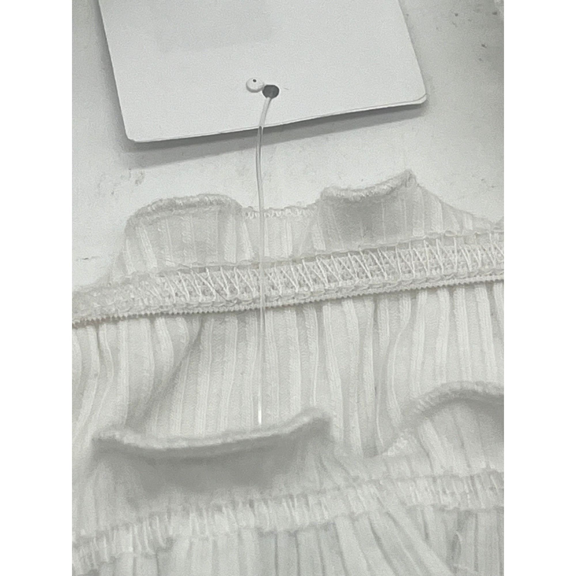 Other Good Luck Gem Eyelet Trim Tank Top In Off White, M Size M / US 6-8 / IT 42-44 - 7 Thumbnail