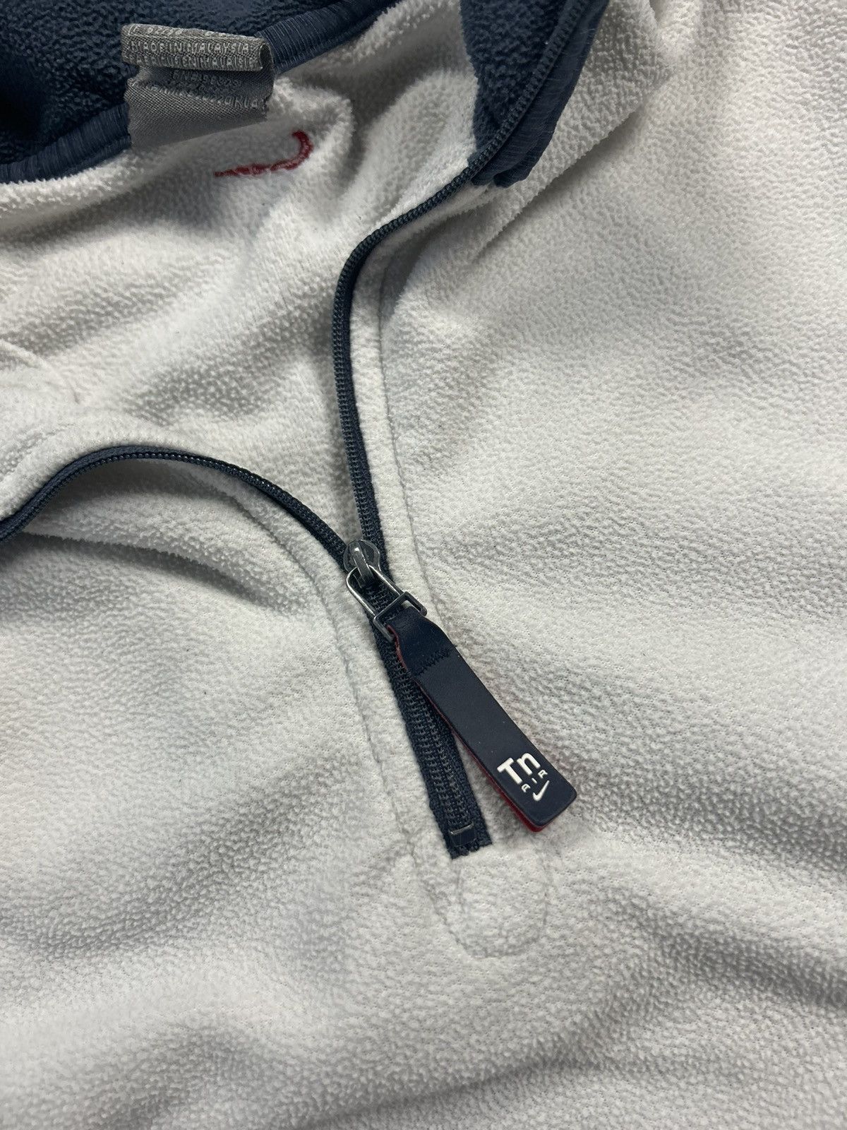 Nike Nike TN vintage fleece jacket white reflective anorak 2000s Size US L / EU 52-54 / 3 - 6 Thumbnail