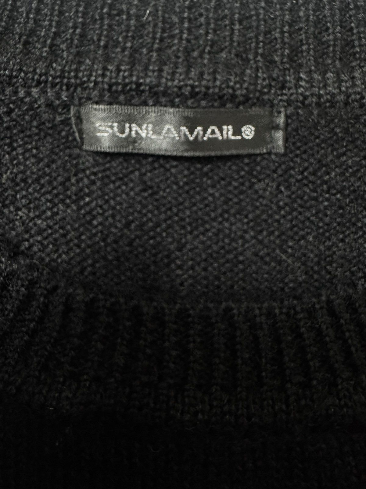 Aran Isles Knitwear × Japanese Brand × Other Sunlamail dog print knitwear Size ONE SIZE - 4 Thumbnail