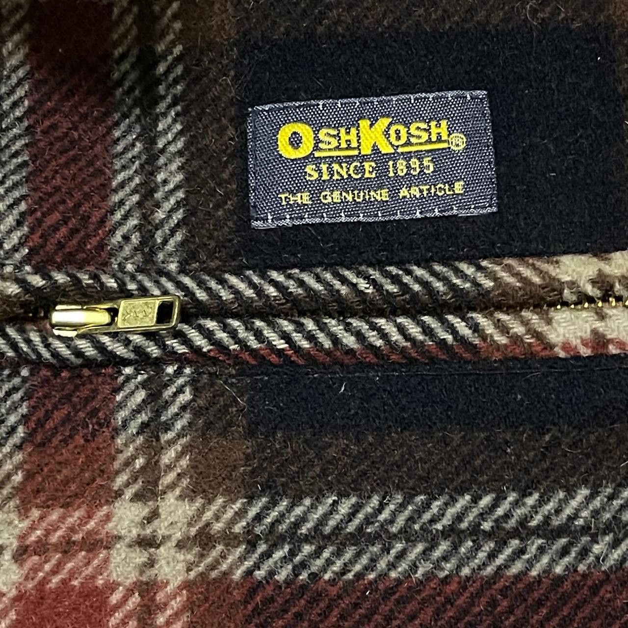 Oshkosh Vintage Oshkosh Wool jacket Plaid Size US L / EU 52-54 / 3 - 5 Thumbnail