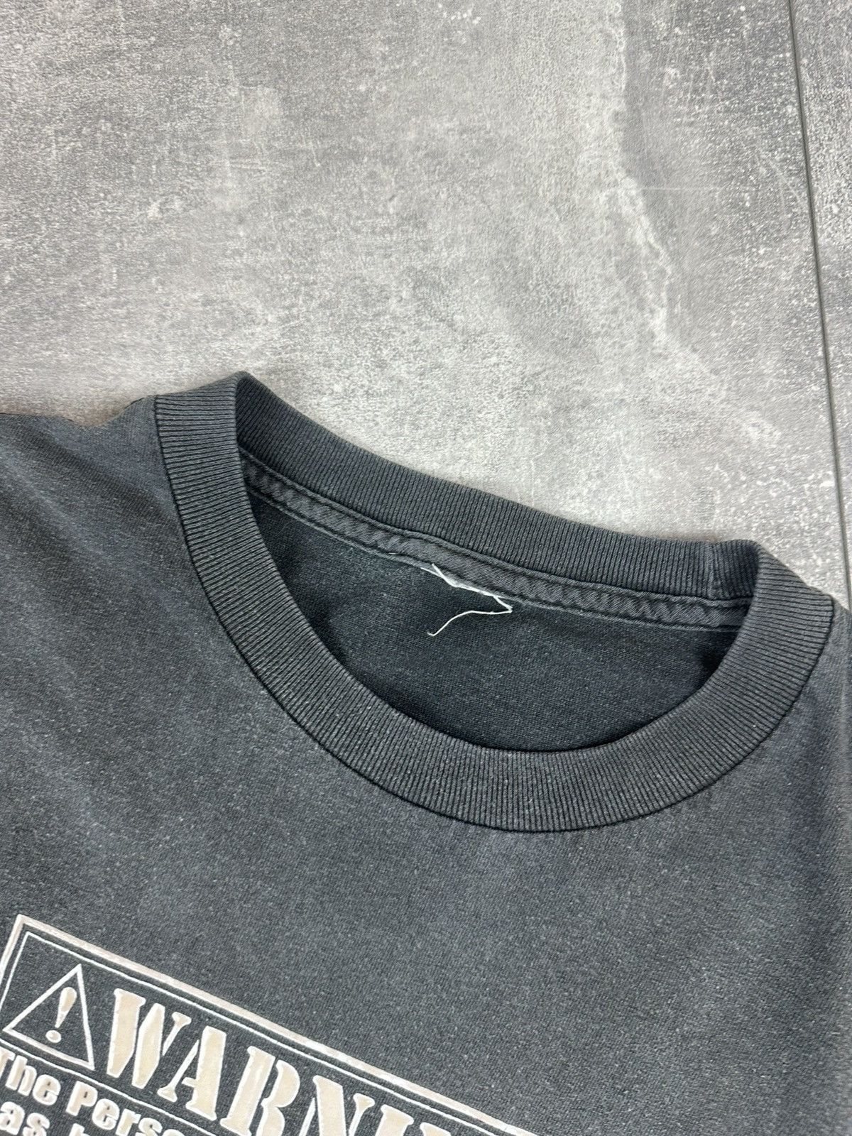 Gildan Vintage Retro Humour Warning T-Shirt Size US L / EU 52-54 / 3 - 4 Thumbnail