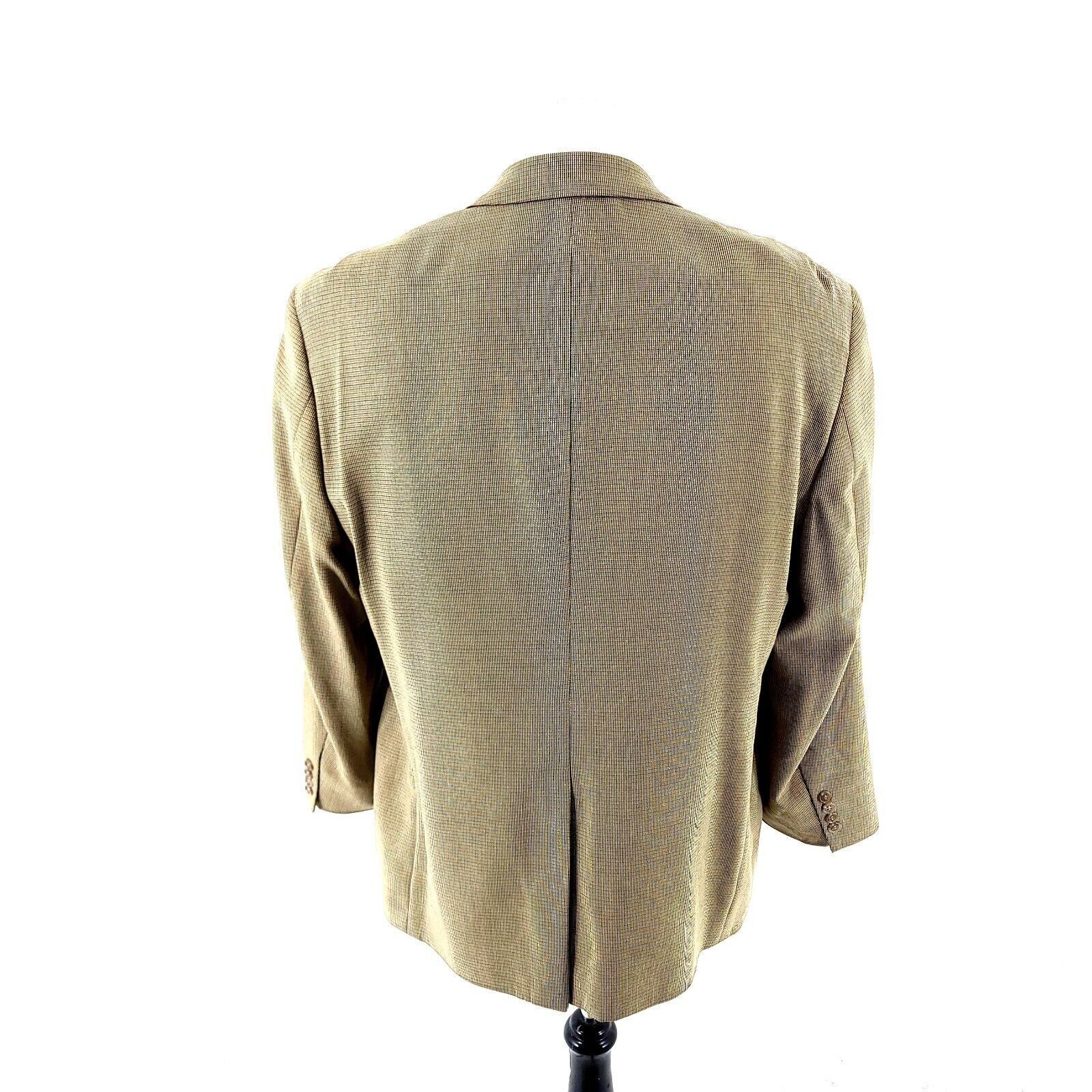 Brooks Brothers Brooks Brothers 346 Silk Wool 2 Button Sport Coat 42S Brown Size 42S - 6 Thumbnail