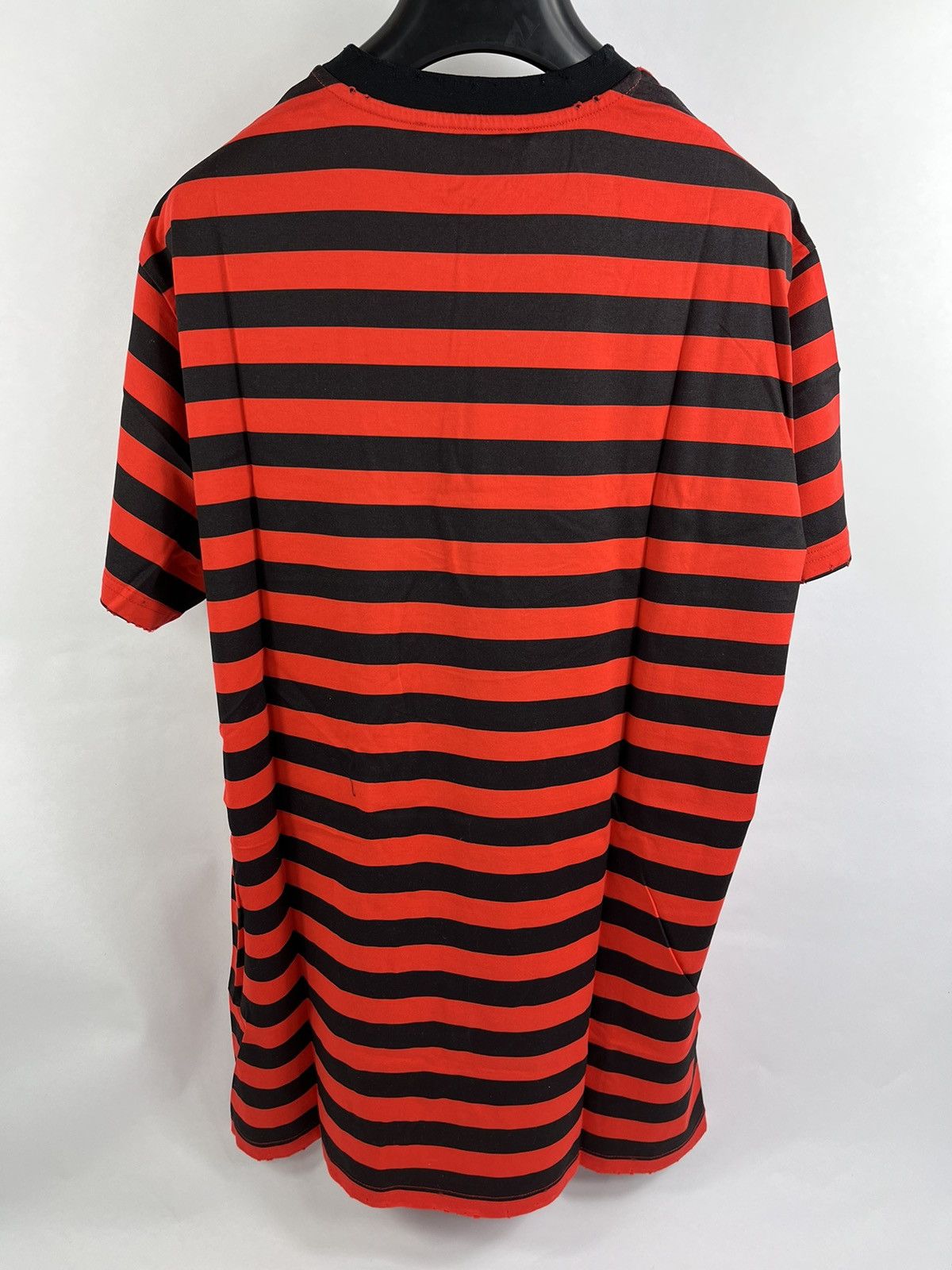 Givenchy BY RICCARDO TISCI PORTRAIT STRIPE PRINT OVERSIZED T-SHIRT Size US XL / EU 56 / 4 - 2 Thumbnail