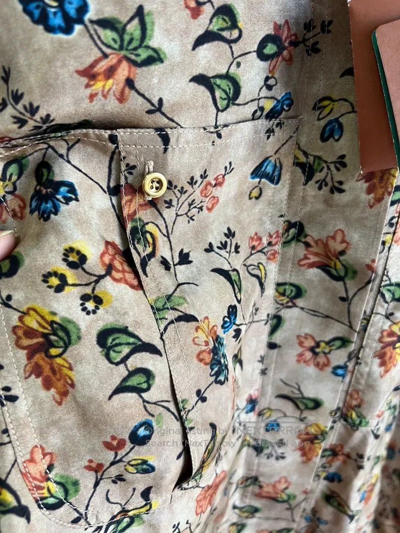 Loro Piana Loro Piana True Color Floral Shirt Size XS / US 0-2 / IT 36-38 - 4 Thumbnail
