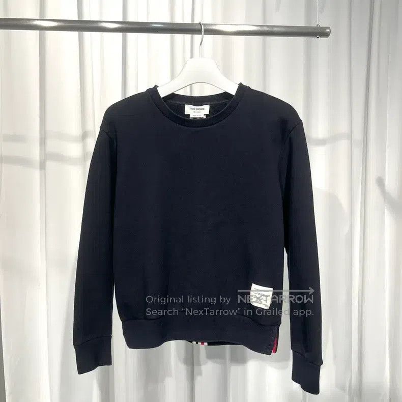 Thom Browne Thom Browne Three-stripe sweatshirt Size US L / EU 52-54 / 3 - 2 Thumbnail