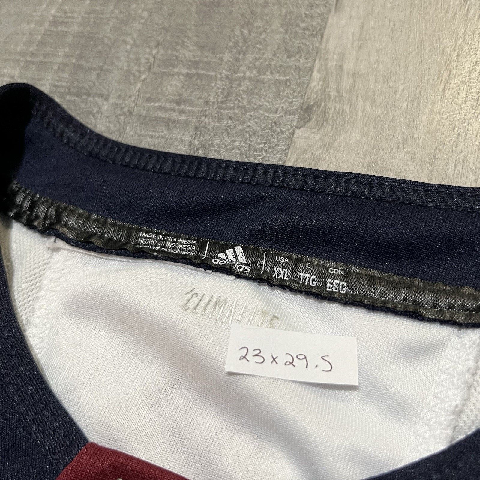 Adidas Colorado Avalanche Adidas Boulder Strong Hockey Jersey 2XL Size XXL / US 16-18 / IT 52-54 - 6 Thumbnail