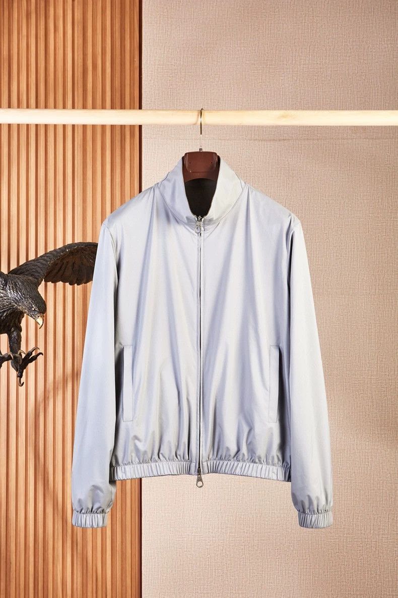 Loro Piana LORO PIANA The Bomber Windmate two-faced jacket Size US M / EU 48-50 / 2 - 1 Thumbnail