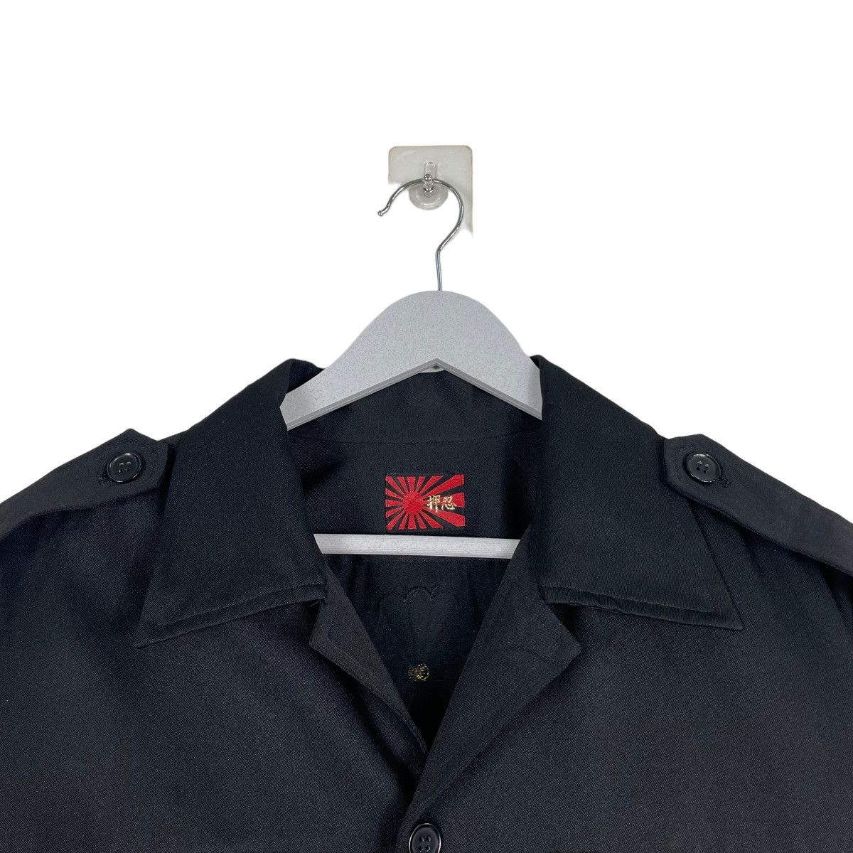 Japanese Brand 💥KAMIKAZE TROOPS BIKER GANG TOKOFUKU COMBAT LONG COAT Size US L / EU 52-54 / 3 - 6 Thumbnail