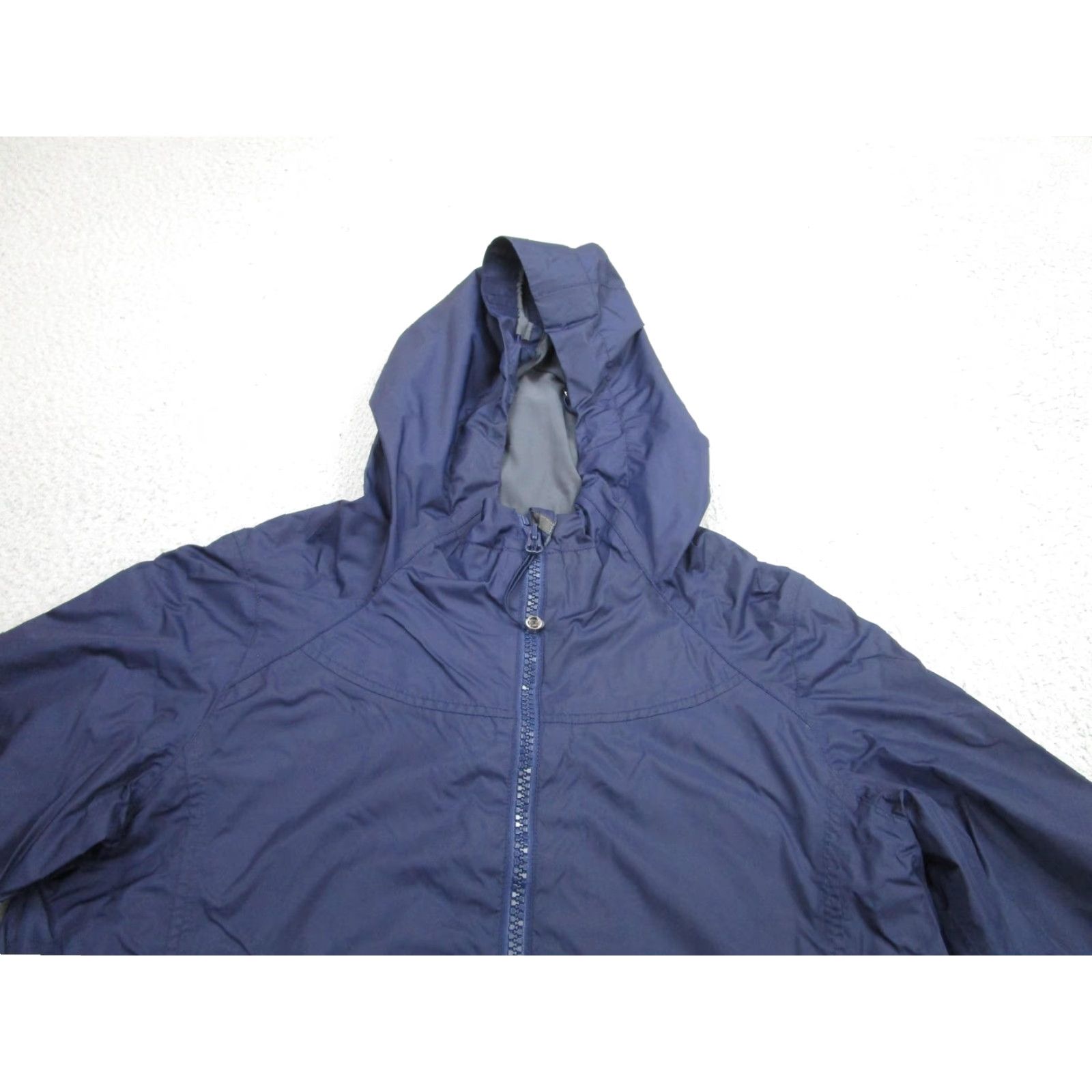 Lululemon Lululemon Jacket Womens 4 Blue Hooded Windbreaker Full Zip Lightweight Lined Size S / US 4 / IT 40 - 2 Thumbnail