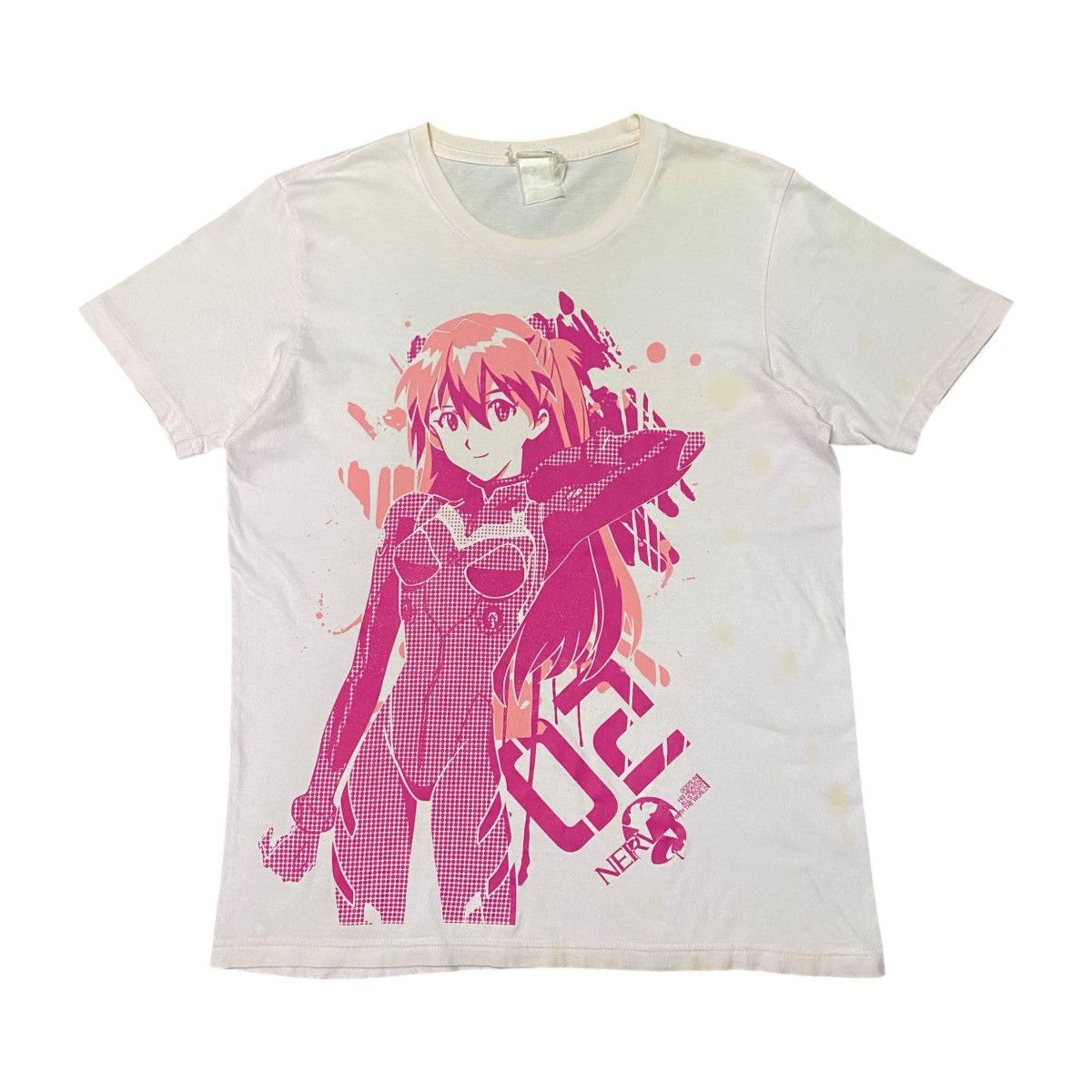 Anime VINTAGE EVANGELION ASUKA LANGLEY ANIME T SHIRT CYBERPUNK Size US M / EU 48-50 / 2 - 1 Thumbnail