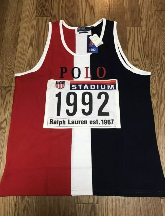 Polo Ralph Lauren Tokyo Stadium 1992 Tank Top 2XL