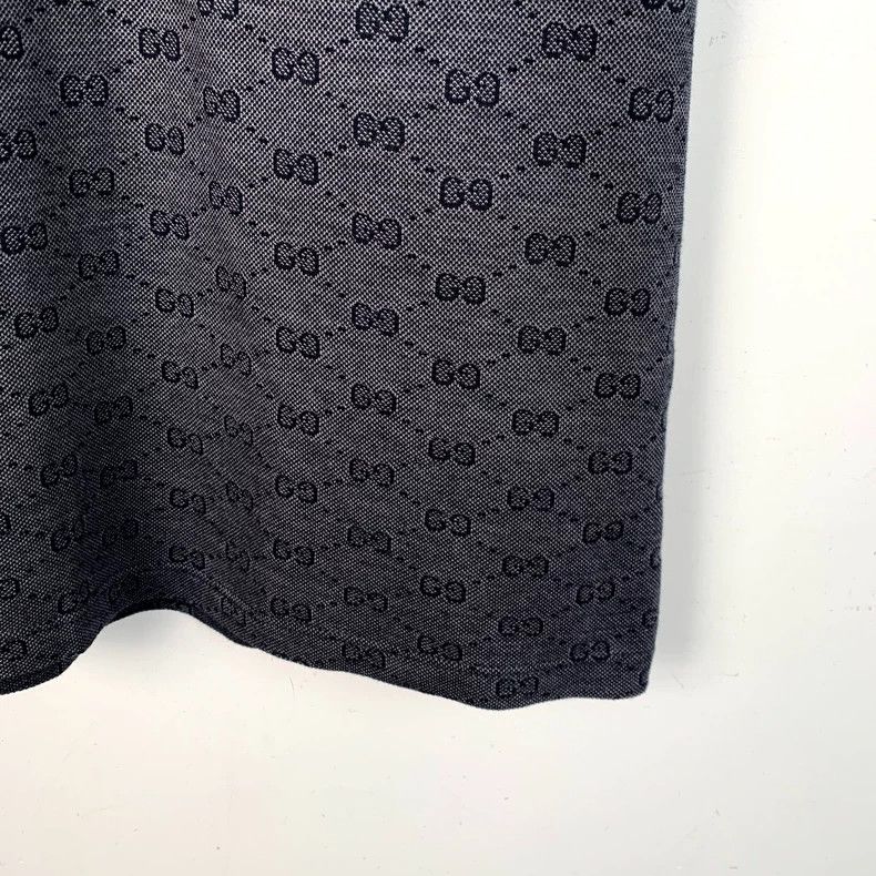 Gucci Gucci Gray old flower full print short-sleeved polo shirt 2 Size US S / EU 44-46 / 1 - 4 Thumbnail