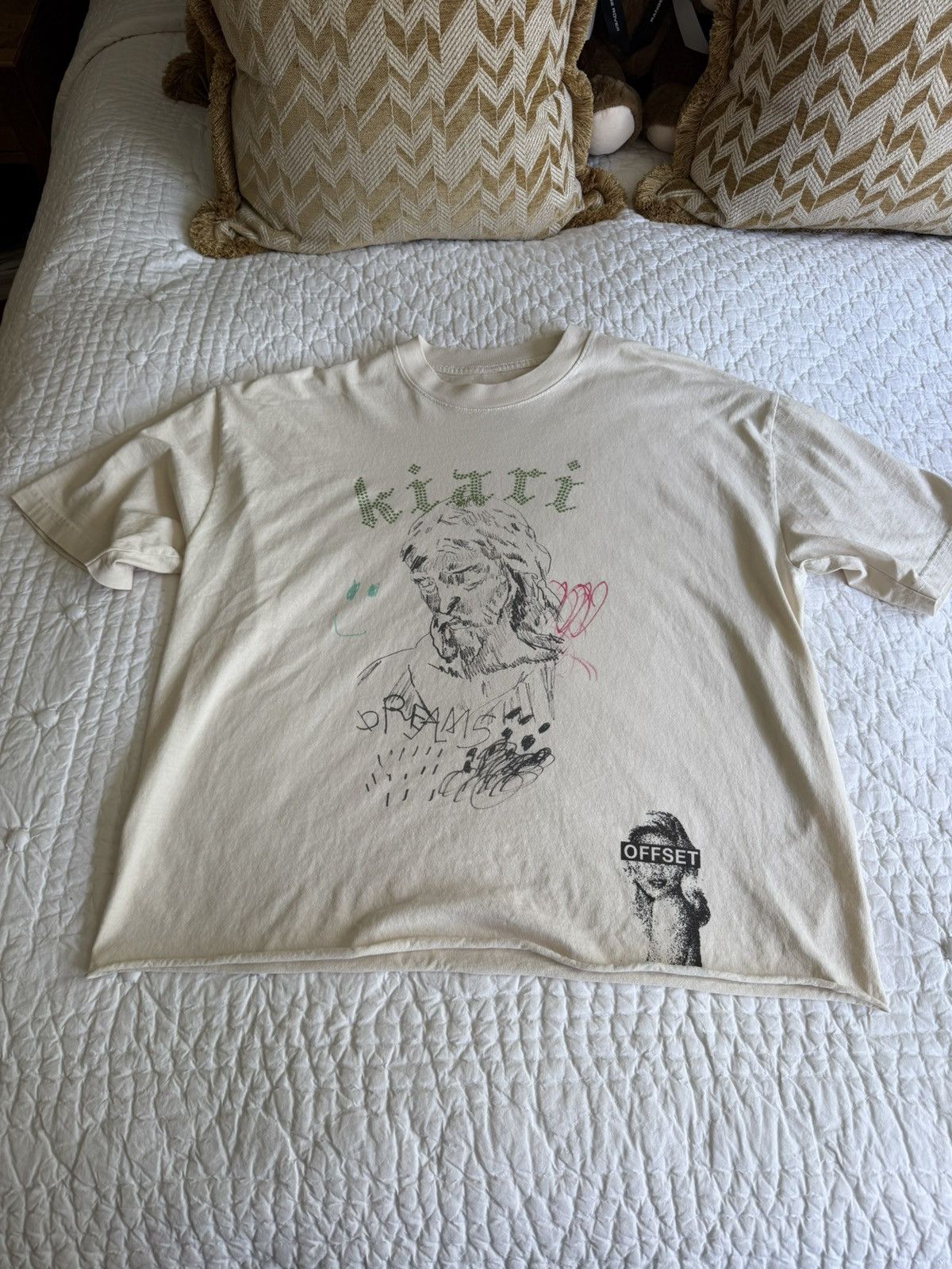 Paly Hollywood Paly Hollywood Find Your Friends Shirt Cream Large 