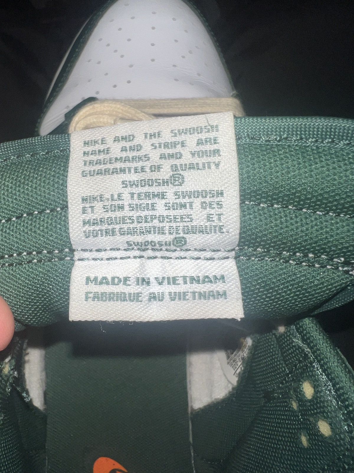 Nike Nike Michigan State Dunk Low Size US 12 / EU 45 - 8 Thumbnail