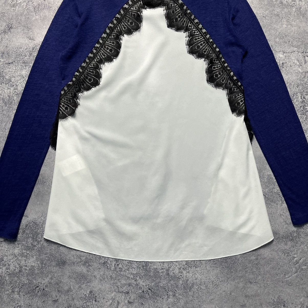 Sandro Sandro Paris Lace Blouse Longsleeve Streetwear Designer Size M / US 6-8 / IT 42-44 - 10 Thumbnail