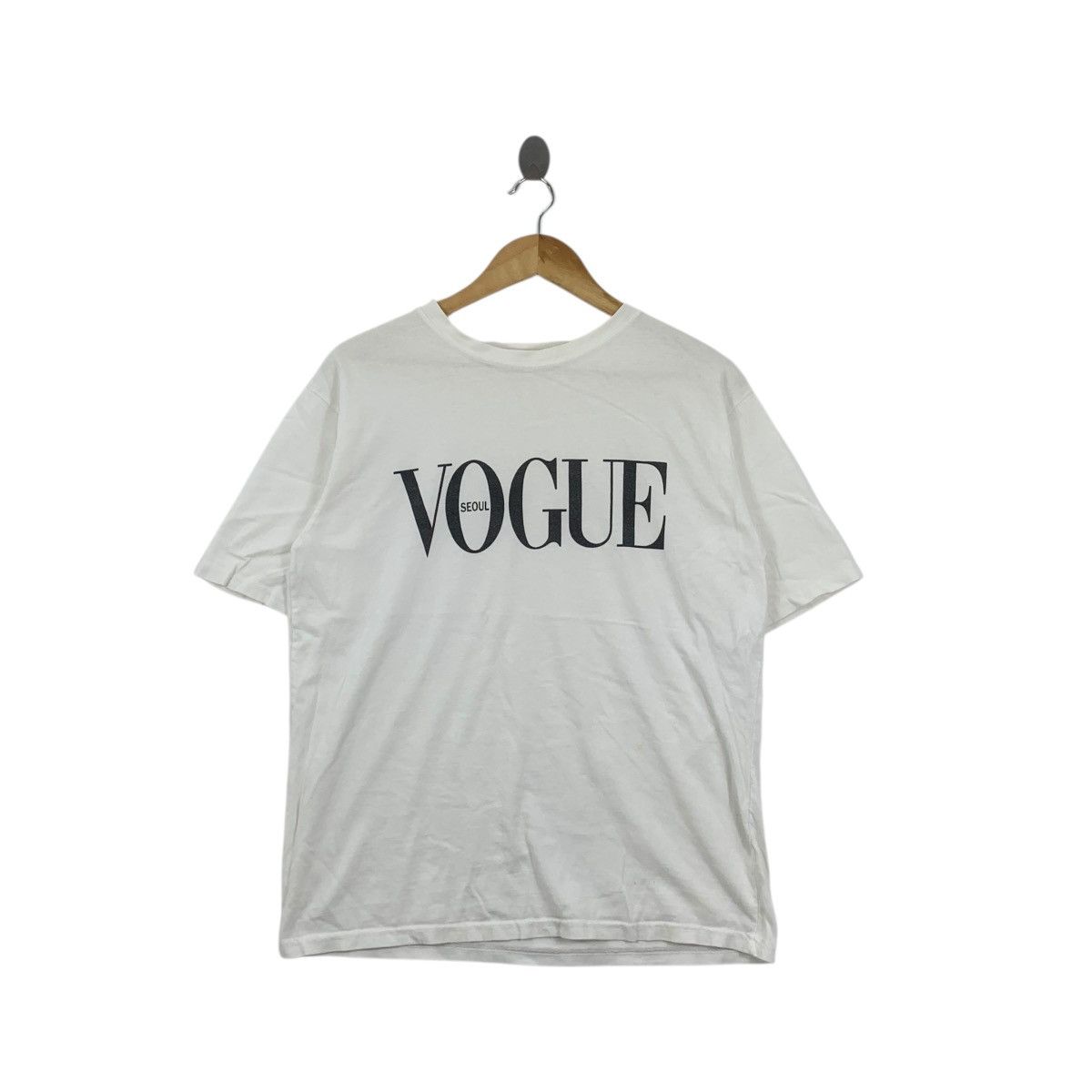 Vogue VOGUE MAGAZINE SEOUL Collection Stock Logo Tee Shirt Top Size M / US 6-8 / IT 42-44 - 1 Thumbnail