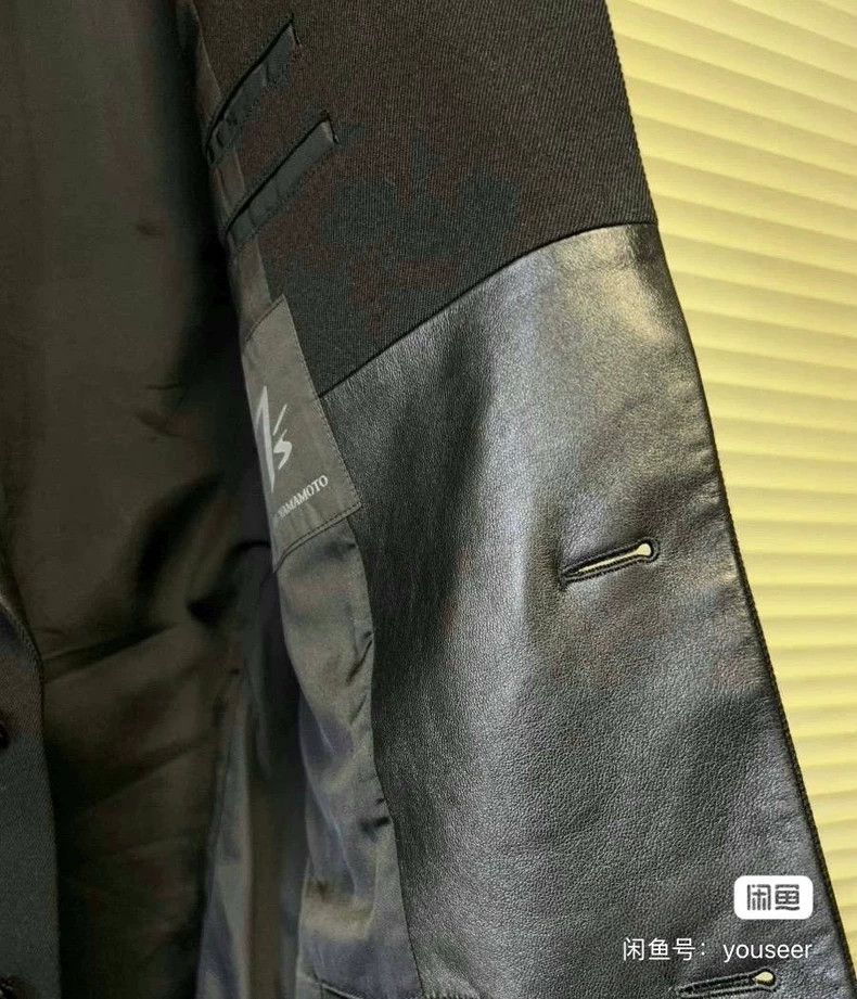 Yohji Yamamoto Yohji Yamamoto size 4 Patchwork blazer 2504-Nextarrow Size 38R - 5 Thumbnail