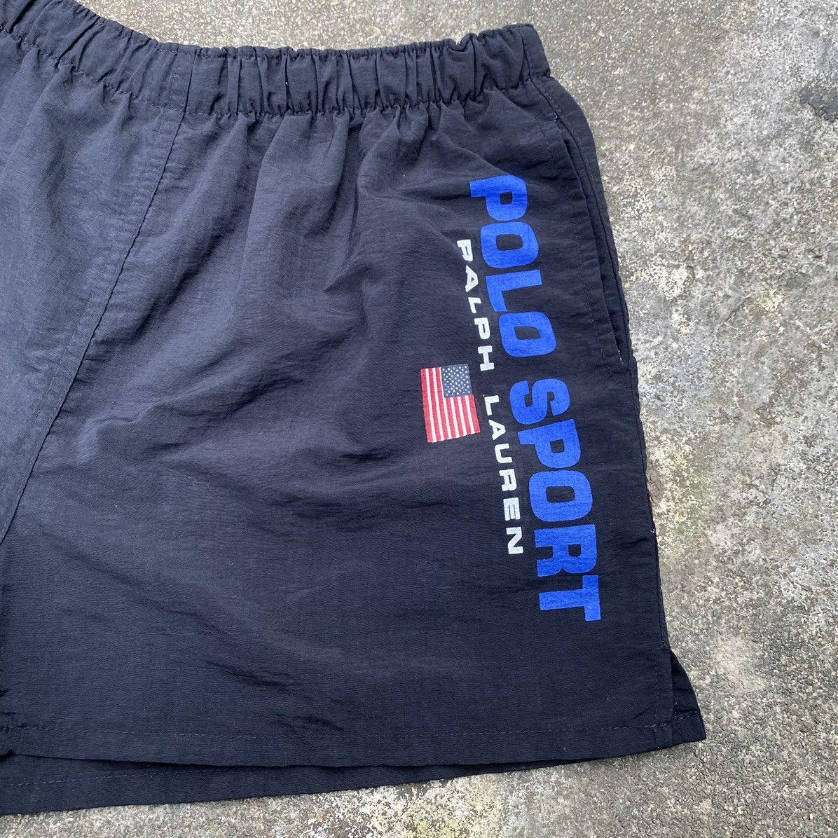 Polo Ralph Lauren × Vintage Vintage Polo Sport Ralph Lauren Short Pants Spellout Polo Size US 26 / EU 42 - 7 Thumbnail