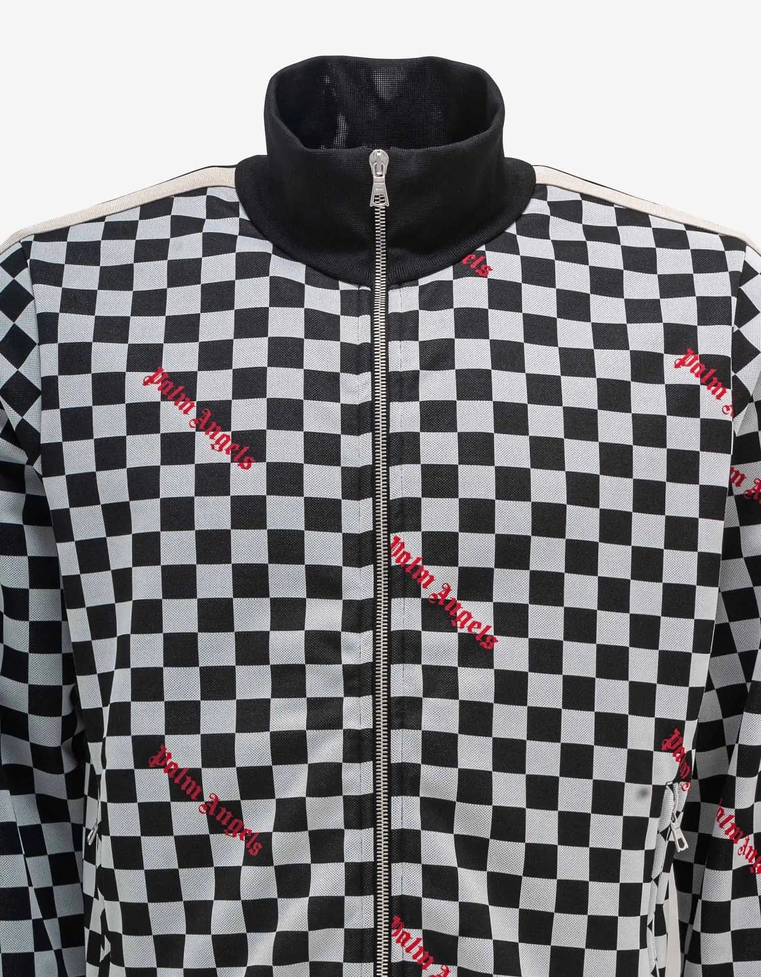 Palm Angels Palm Angels Jacquard Damier Track Jacket Size US L / EU 52-54 / 3 - 3 Thumbnail