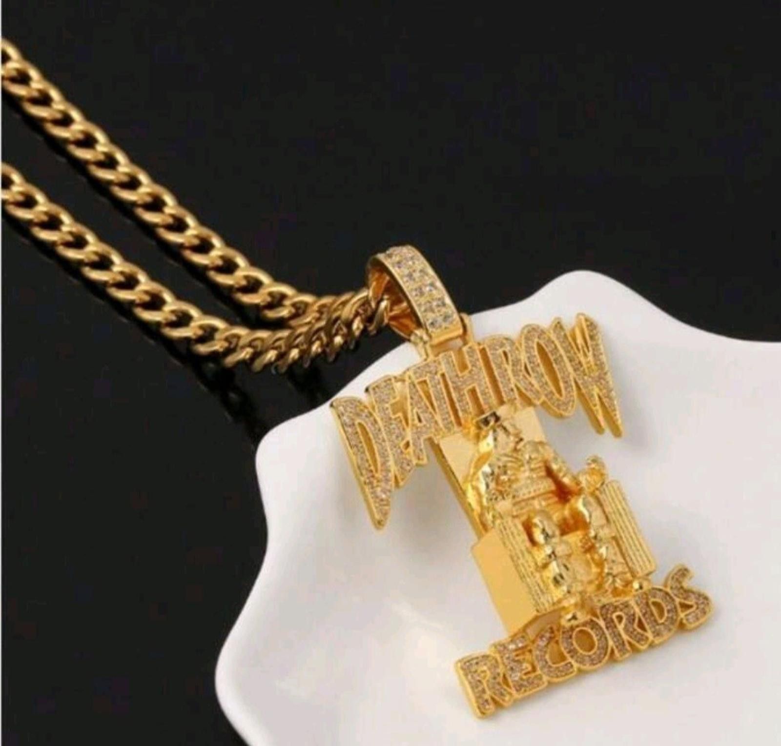 The Unbranded Brand Death Row Records (Chain)-(Gold)-(New)-(Zirconia)-$33.00 Size ONE SIZE - 5 Thumbnail