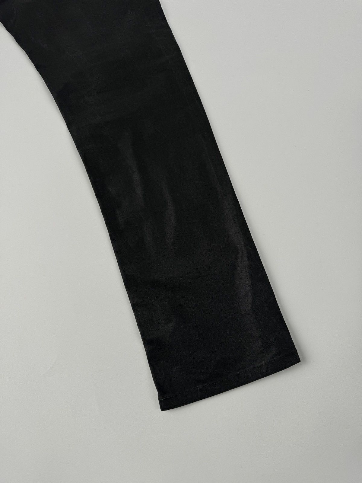 Rick Owens × Rick Owens Drkshdw Rick Owens Torrence Cut Waxed Denim Size US 28 / EU 44 - 9 Thumbnail