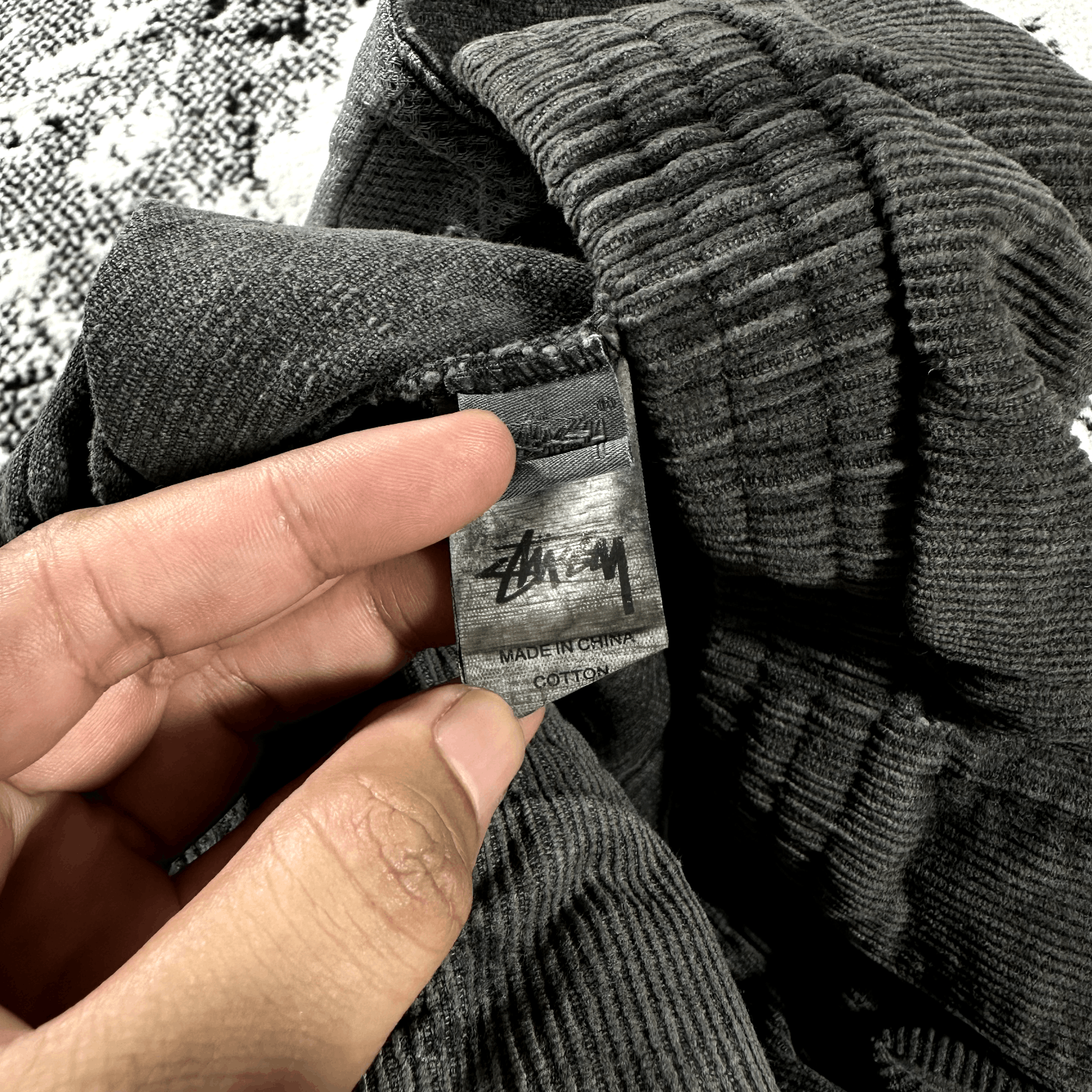 Stussy BRAND NEW STUSSY WIDE WALE CORD SHORTS CHARCOAL Size US 28 / EU 44 - 4 Thumbnail